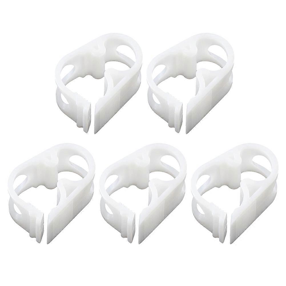 Adjustable Pipe Clamp For Bottle Aquarium 3.5x2.5cm 5Pcs
