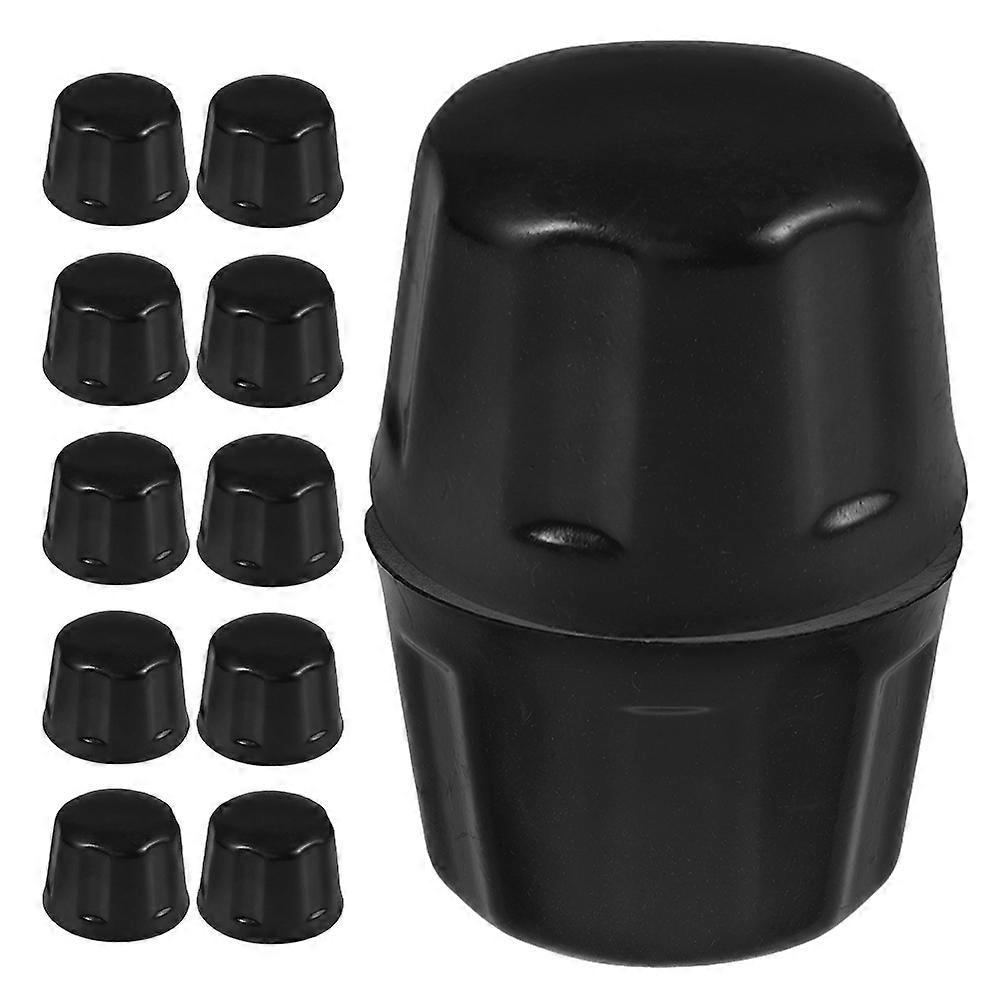 Durable 12 Pack Rubber Wheel Hub Caps for ATV – Easy Install Tire Rim Covers Protect Against Dirt and Debris to Extend Wheel Lifespan