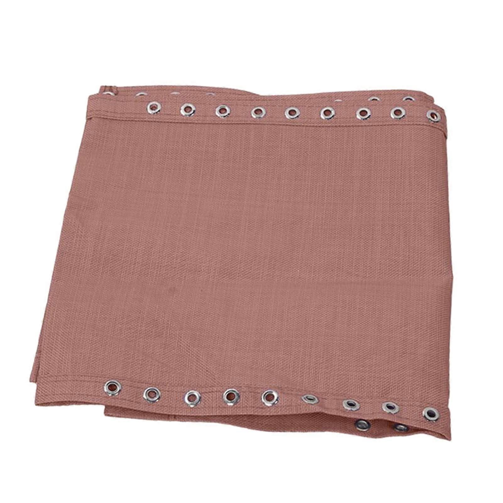 Folding Recliner Sling Chairs Removable Replacement Sling Coffee Color Rhombus Cloth One Size
