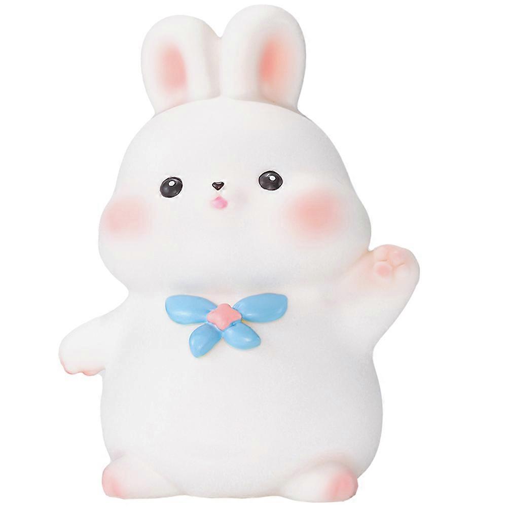 Cute Bunny Vinyl Piggy Bank for Medium Money Saving – Fall Coin Bank for Boys Encouraging Saving Habits