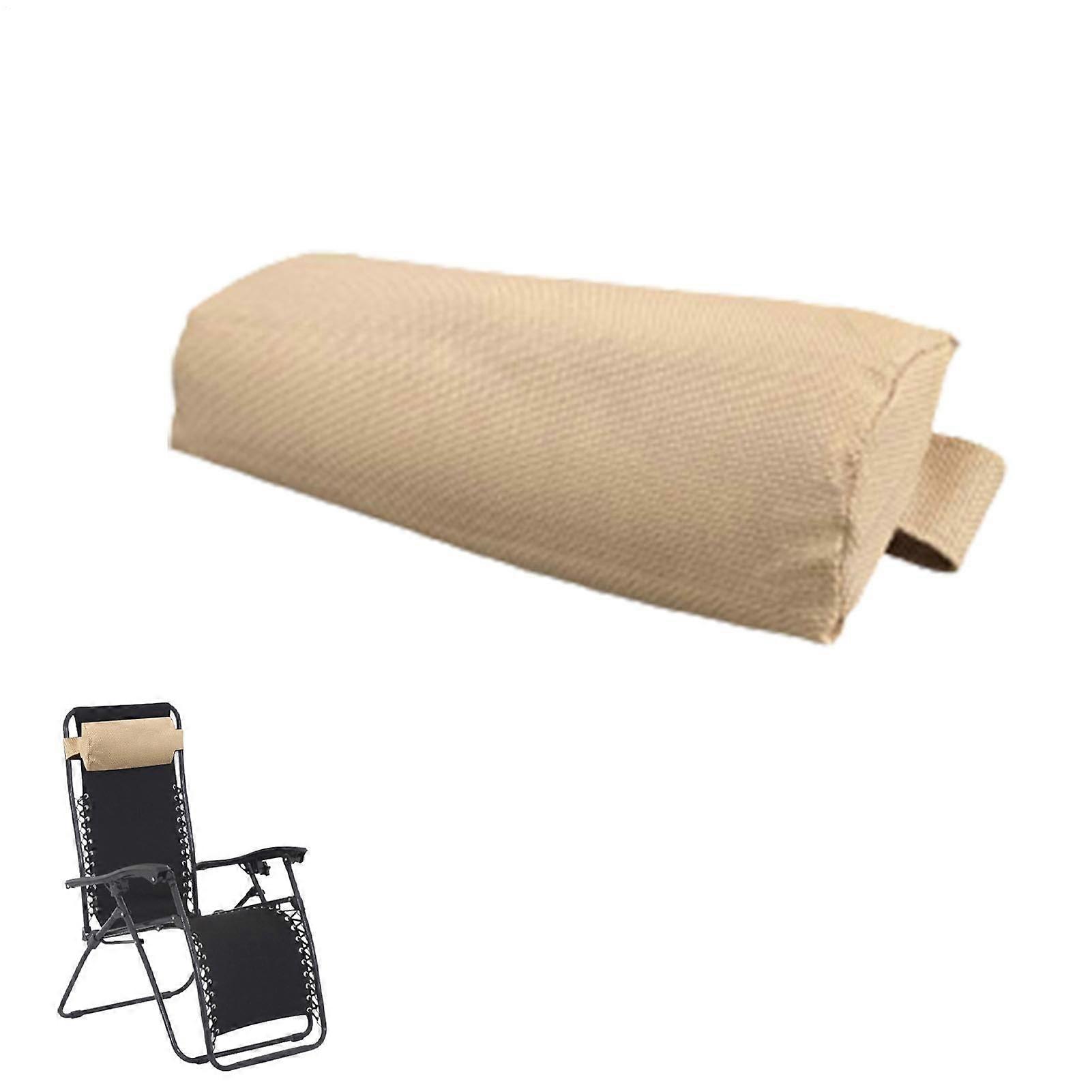 neck pillow for garden chairs, recliner head pillow, lounger cushions Ref: 6564
