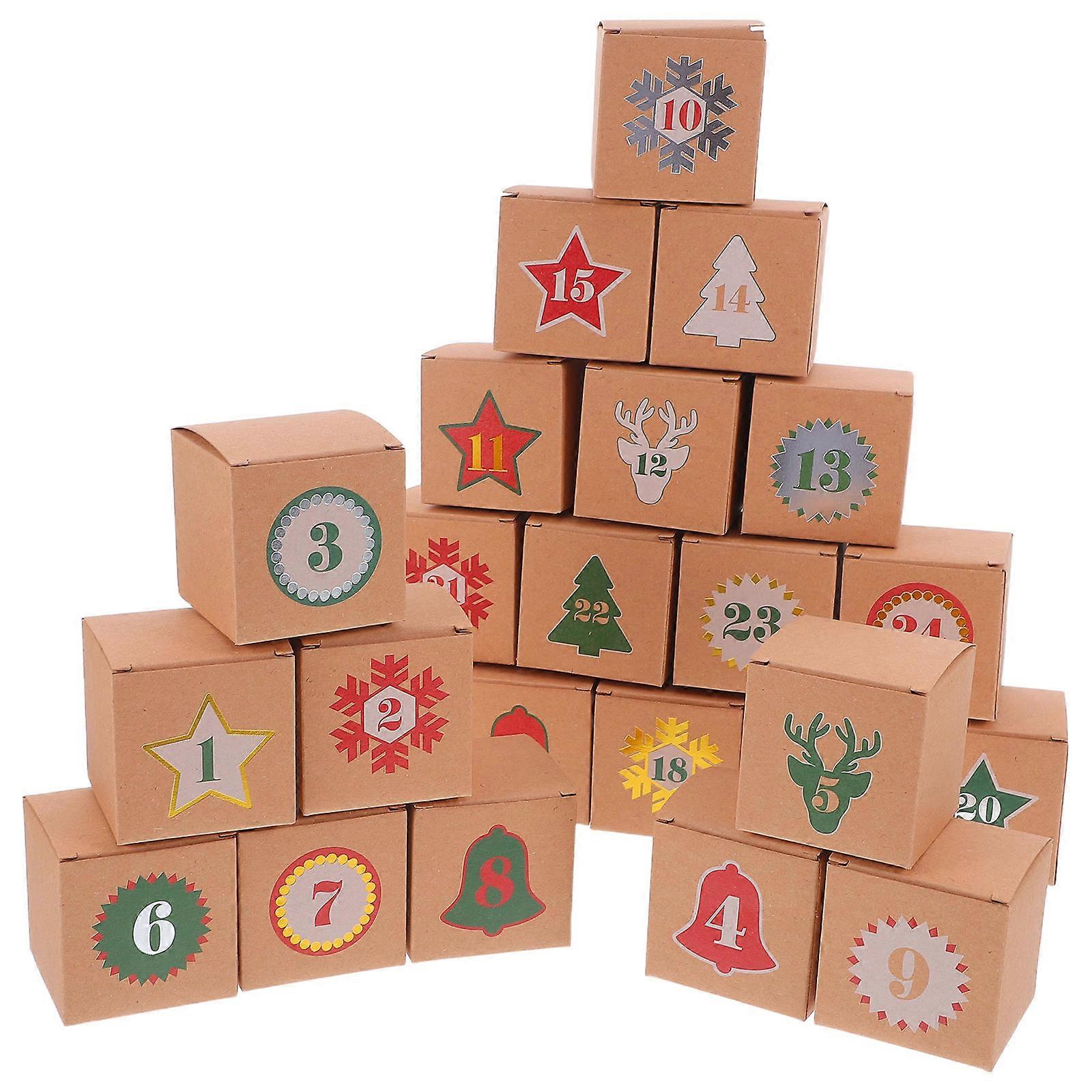 Girls Advent Calendar Rectangular Refillable Xmas Holiday Countdown .00X21.00X5.20CM 1Set