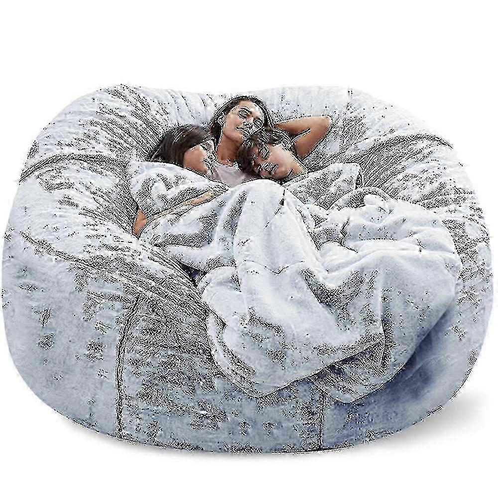 Lazy Sofa Bean Bag Artificial Fur Bean Bag (sacs de haricots seulement)