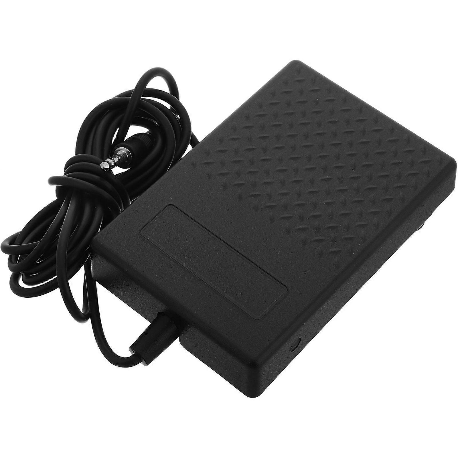 Piano Pedal Universal Sustain Pedal For Musical Instruments Midi Connectivity 9.00X6.00X2.00cm Black Sustain Effect 1Pack