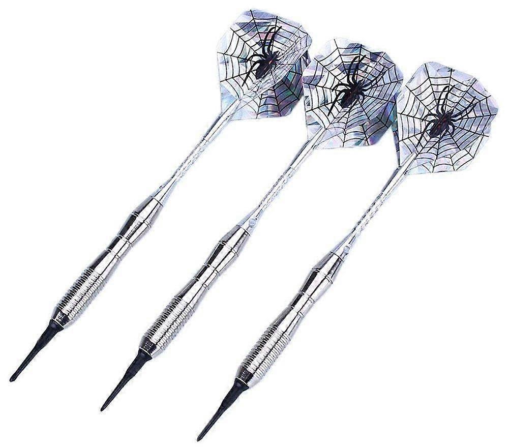 3 x Professional Soft Tip Darts 18g Indoor Sports Needle Play Spider Tip Sport Shape Ref: 2430