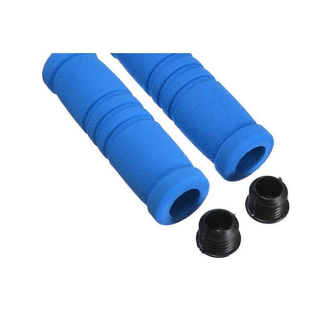 Bicycle Grips, MTB Handlebar Grips, Non-Slip Ergonomic Cycling Grips, Blue Handlebar Grips