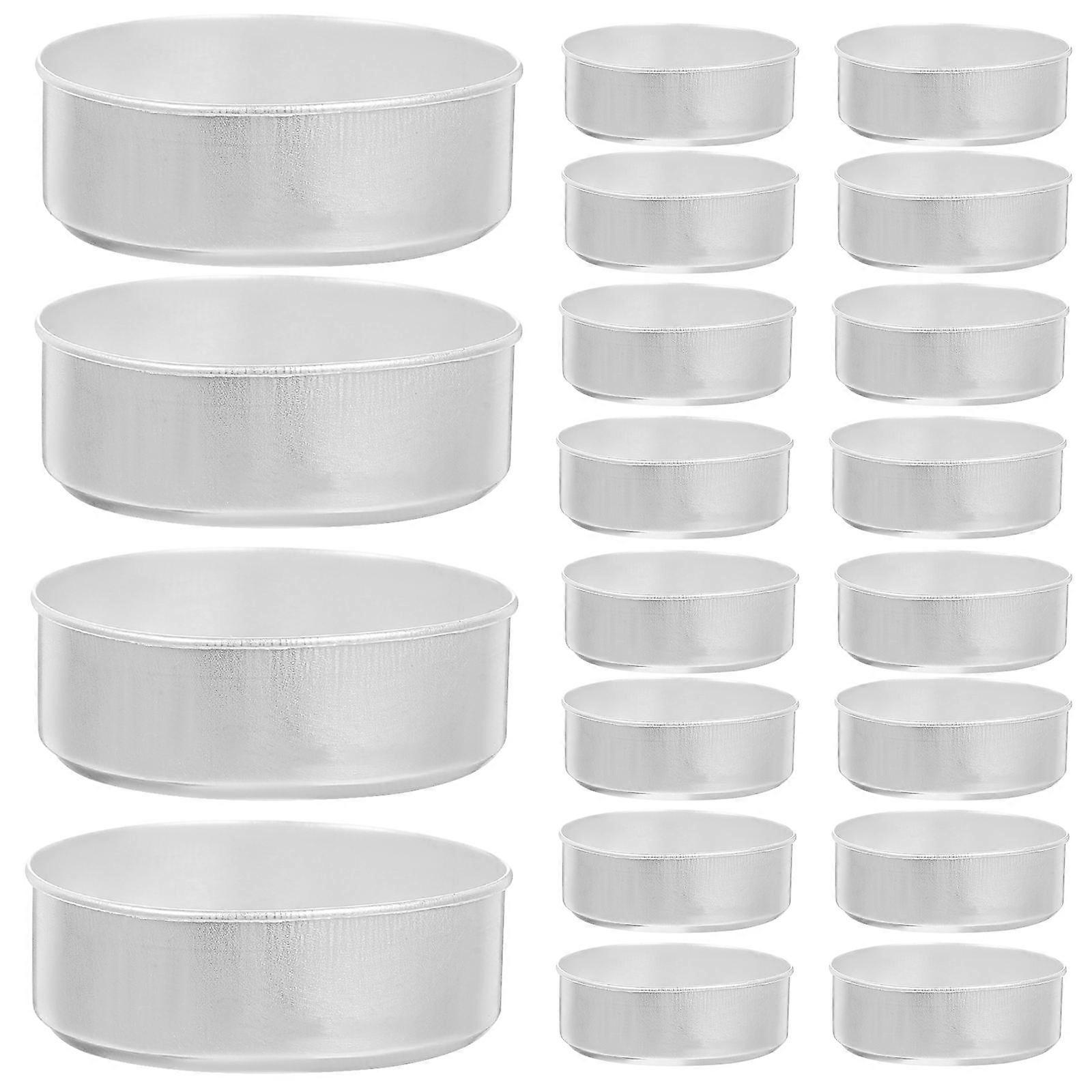 Tea Candles Holder Silver Simple Design Diy Projects Metal Tealight Cups 200Pcs