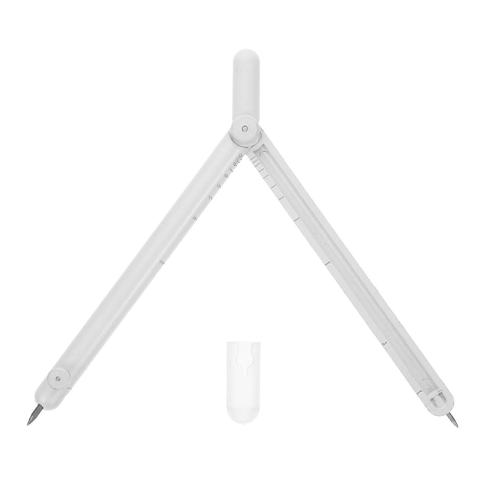 Compass Math Metal Compass Geometric Shape Creation Technical Drawing Tool for Students Artists Modern Design 1Set