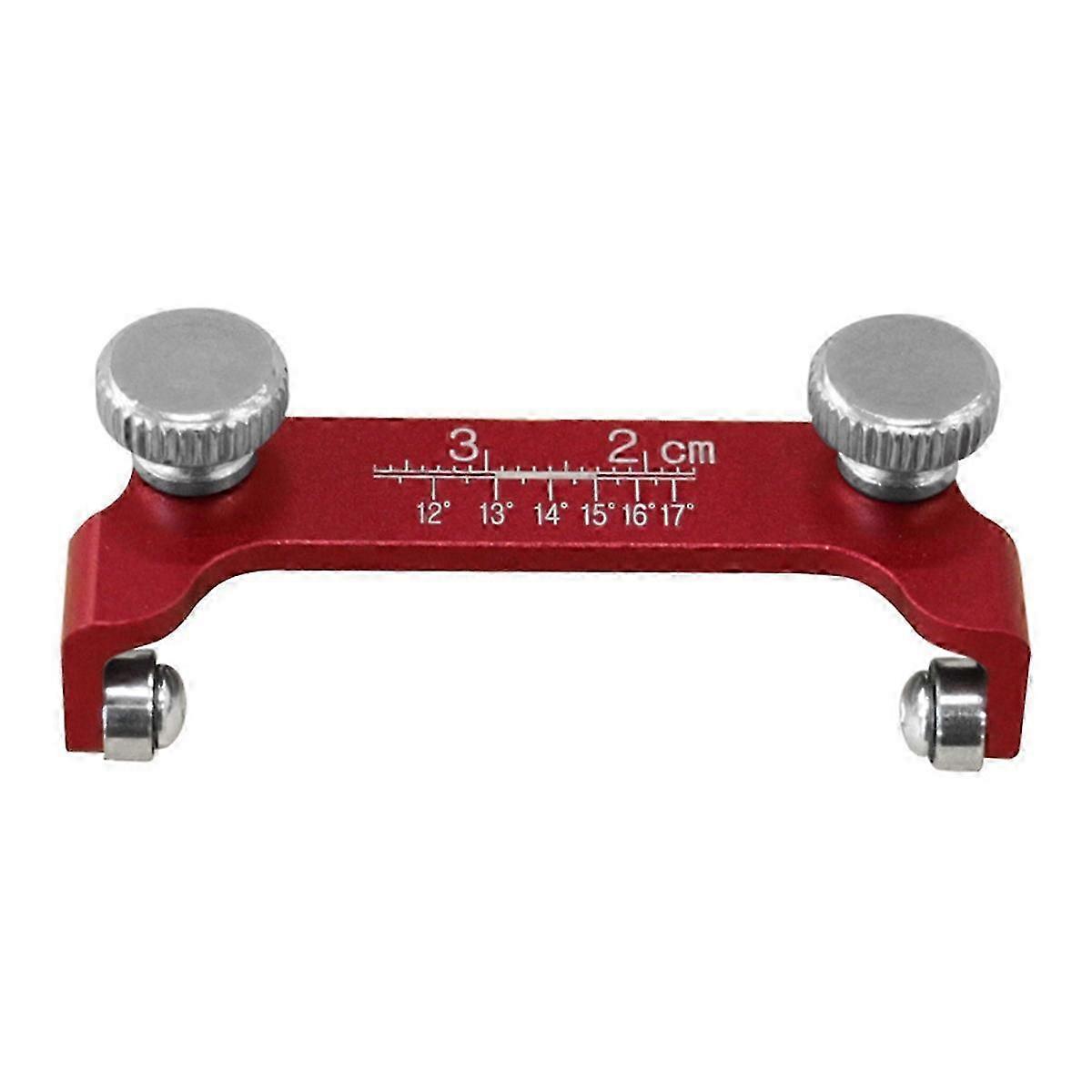 Honing Guide System Aluminum Chisel Sharpener for Woodworking Chisels and Planes,Chisel Sharpening H--Red