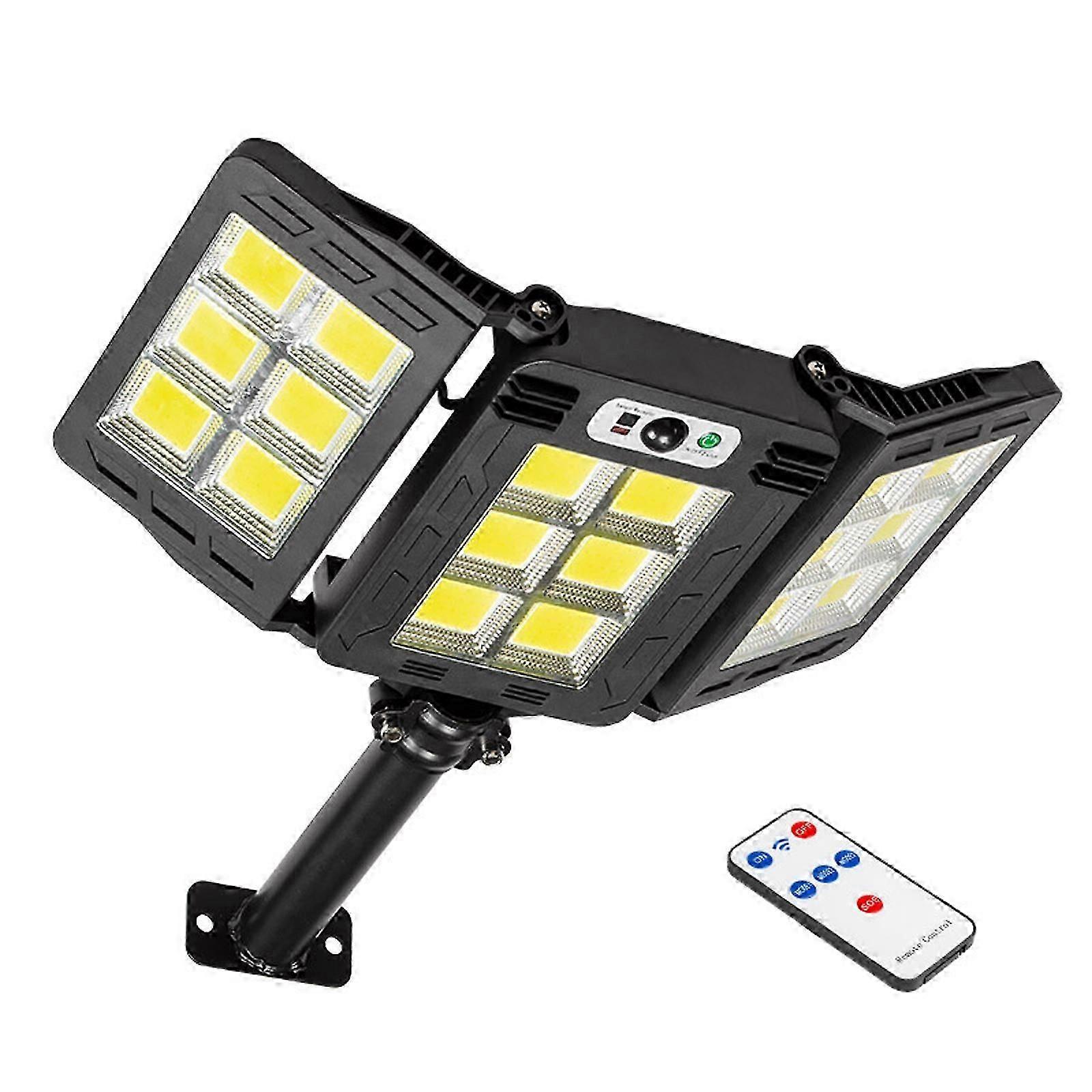 New Upgraded 2023 New Solar LED Lighting System 3 x Solar Panels New