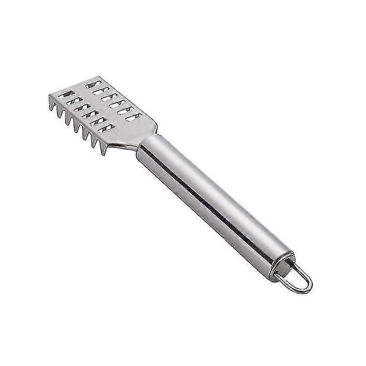 Fish Scale Scraper with Stainless Steel Handle for Kitchen Use