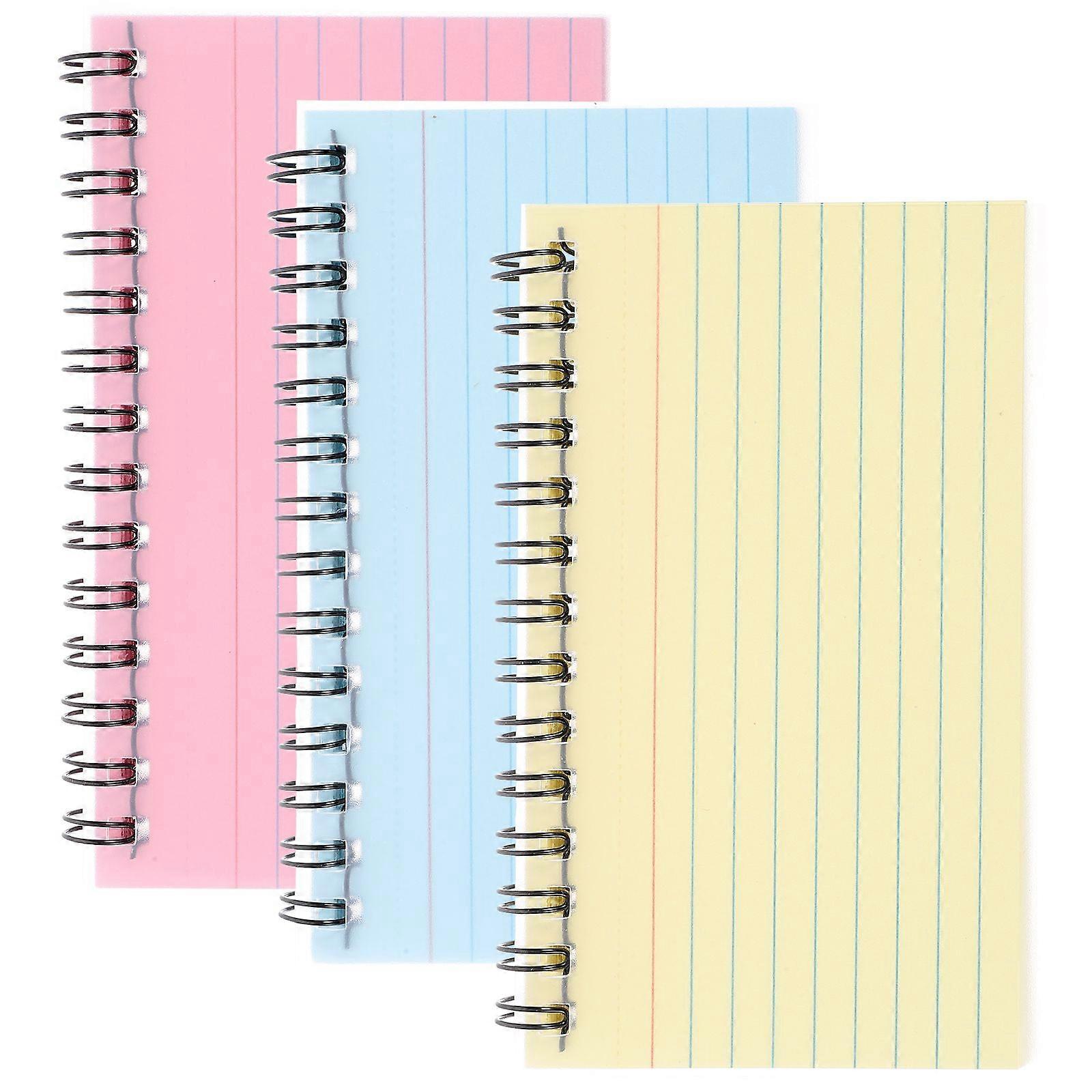 3pcs Index Carduri Notebook-uri Carduri Notebook-uri mici Carduri de vorbire Note Carduri de studiu Notepad-uri