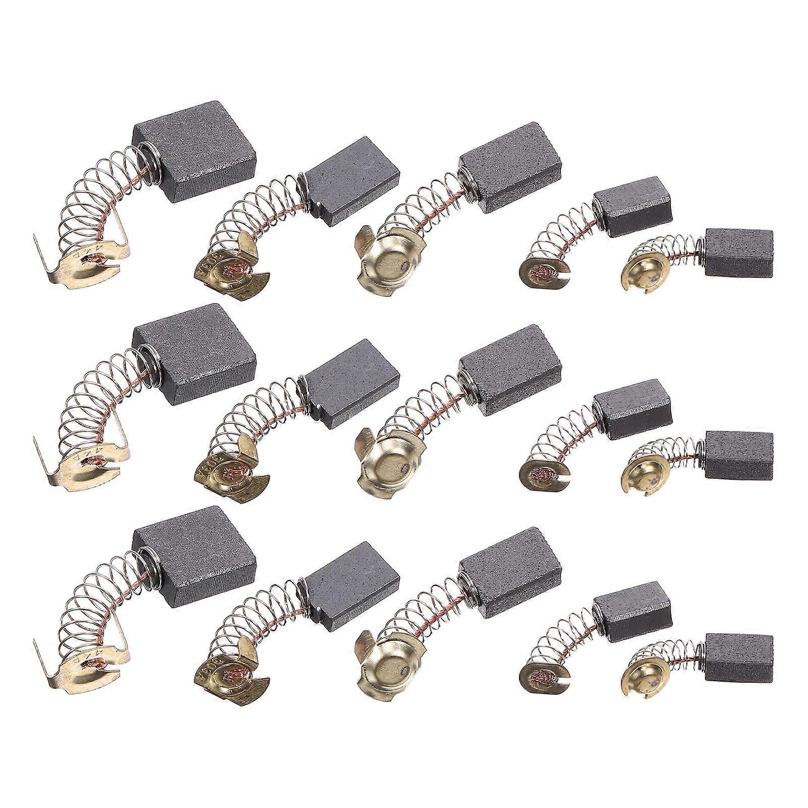 Electric Drill Motor Carbon Brushes Professional Use Graphite Enhanced Safety 1.2×0.3×0.2in 20Pcs
