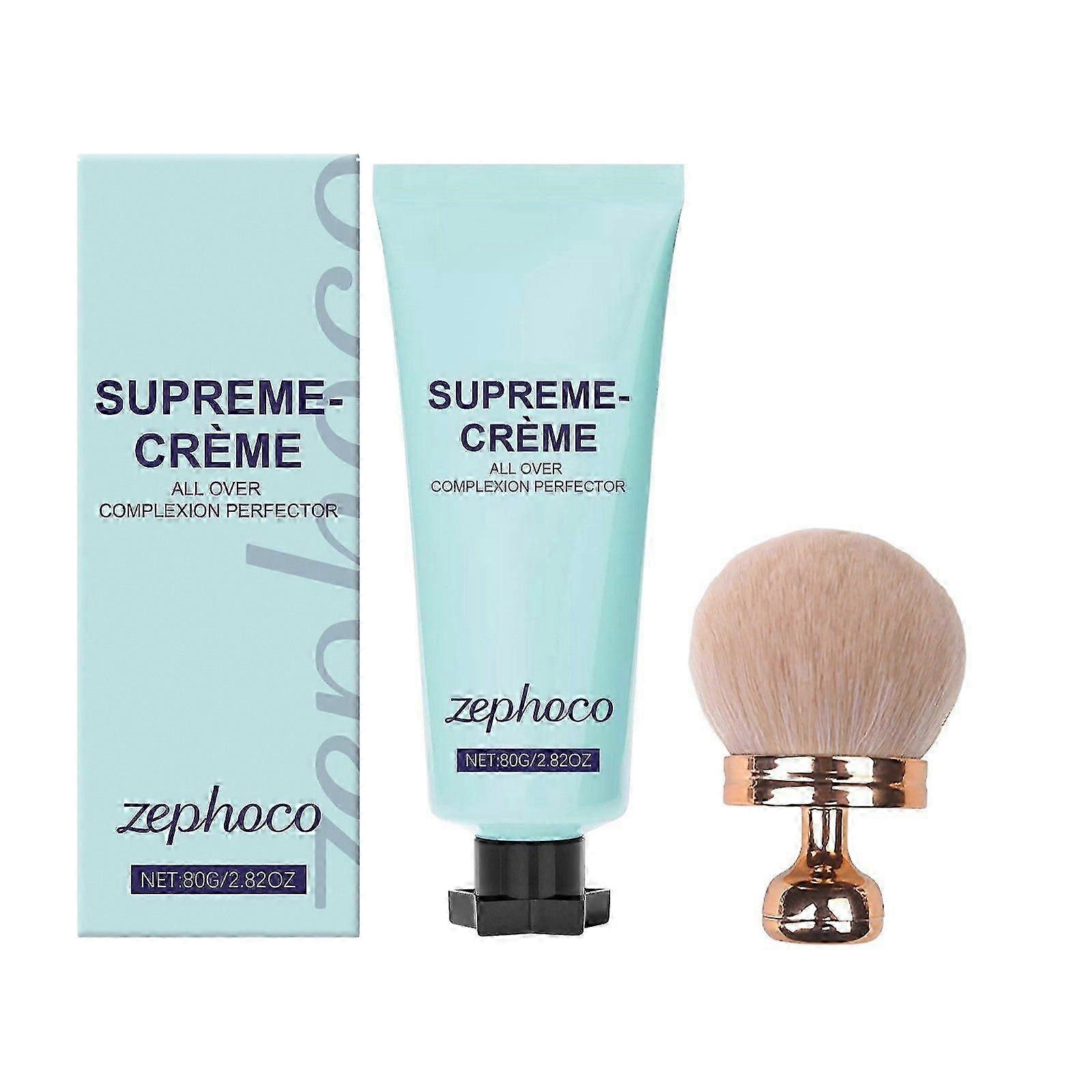 Supreme Creme All-Over Complexion Perfector - קרם בסיס BB עמיד לאורך זמן - גוון עור עמיד למים ועמיד להעברה - קונסילרים קלילים