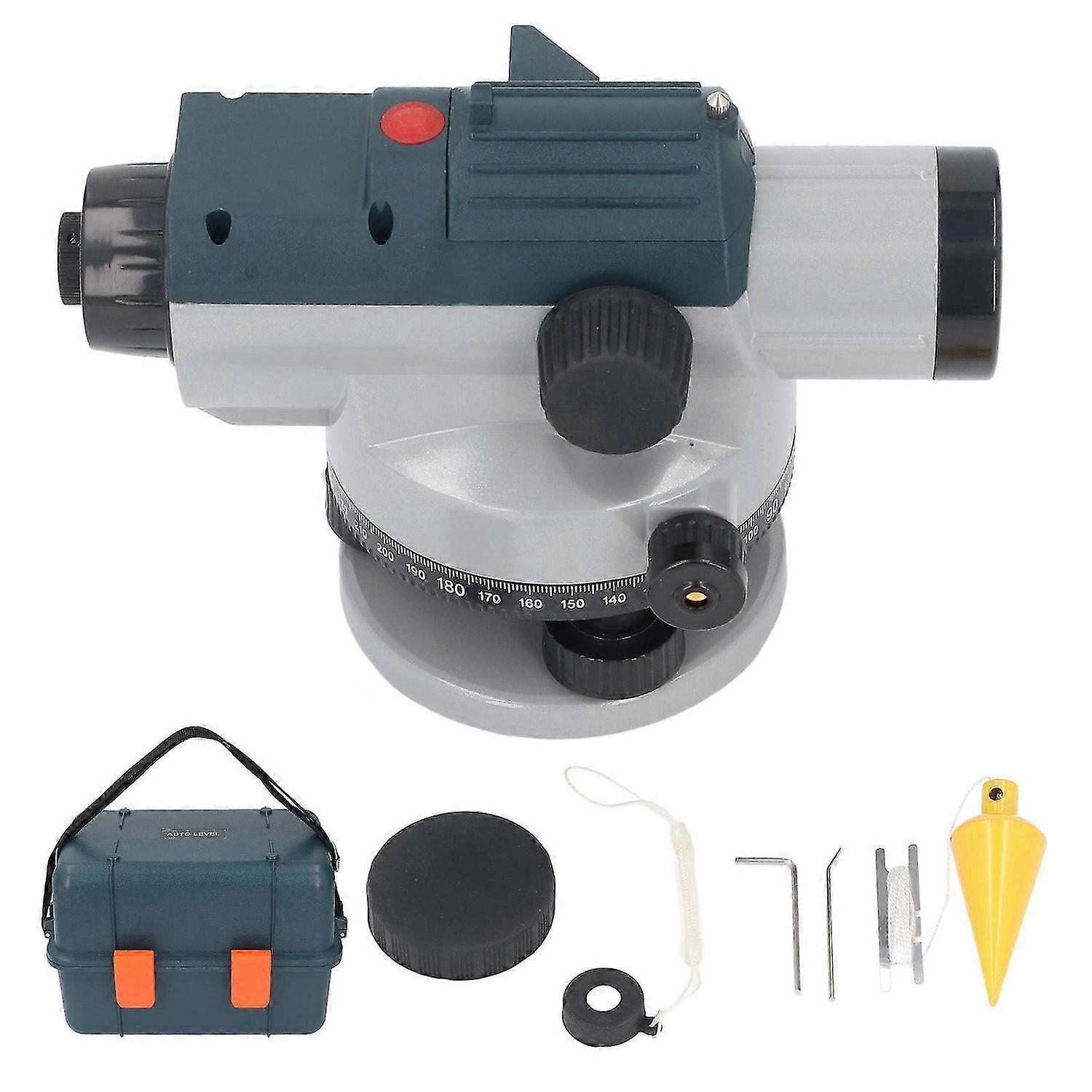 Automatic Level 32X IP54 Water Proof High Precise Self Leveling Tool with Laser and Bubble for Surveying