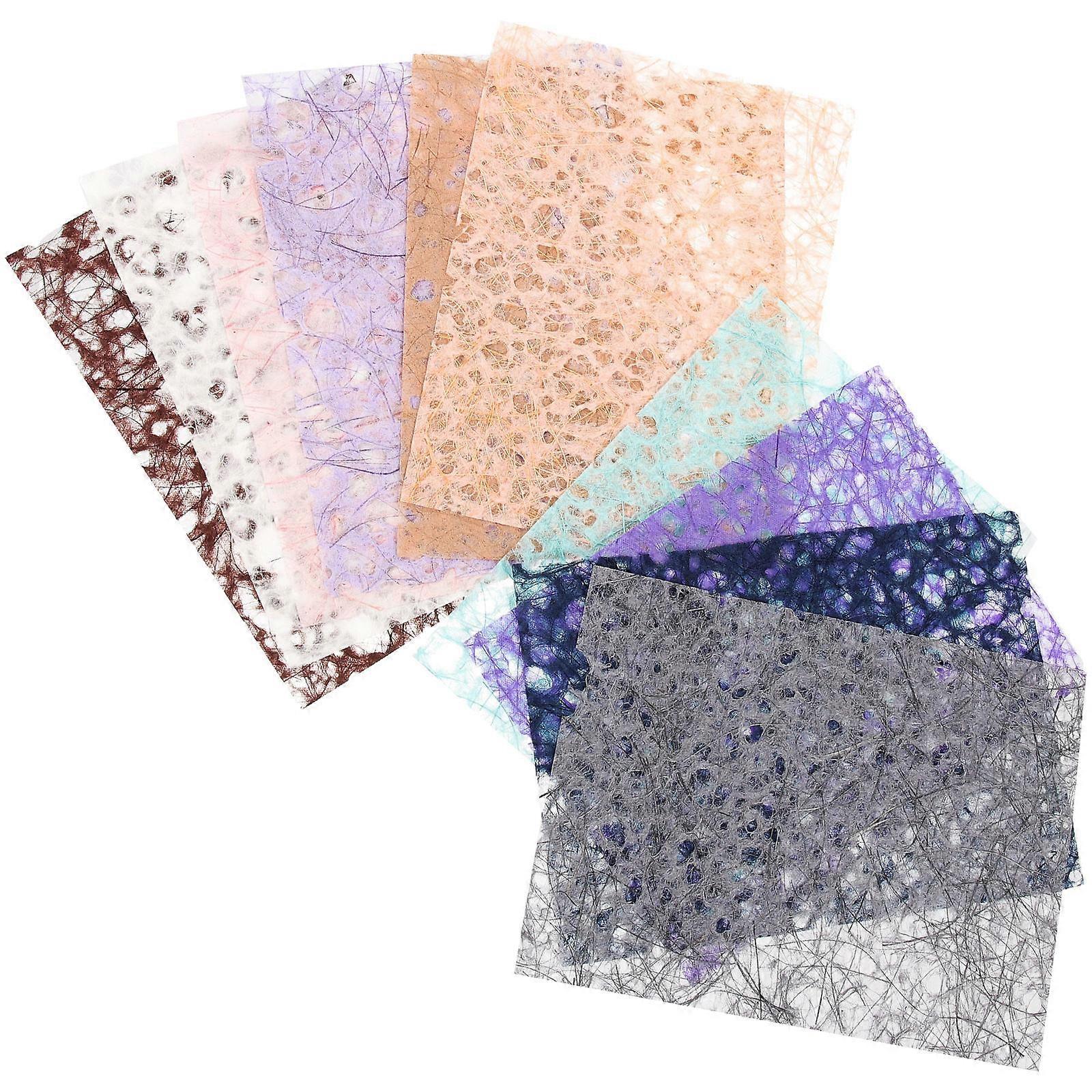 Hollow Out Craft Paper Set for Scrapbooking, Journaling & DIY Card Making – 10 Sheets for Vintage Collage & Decoration Backgrounds