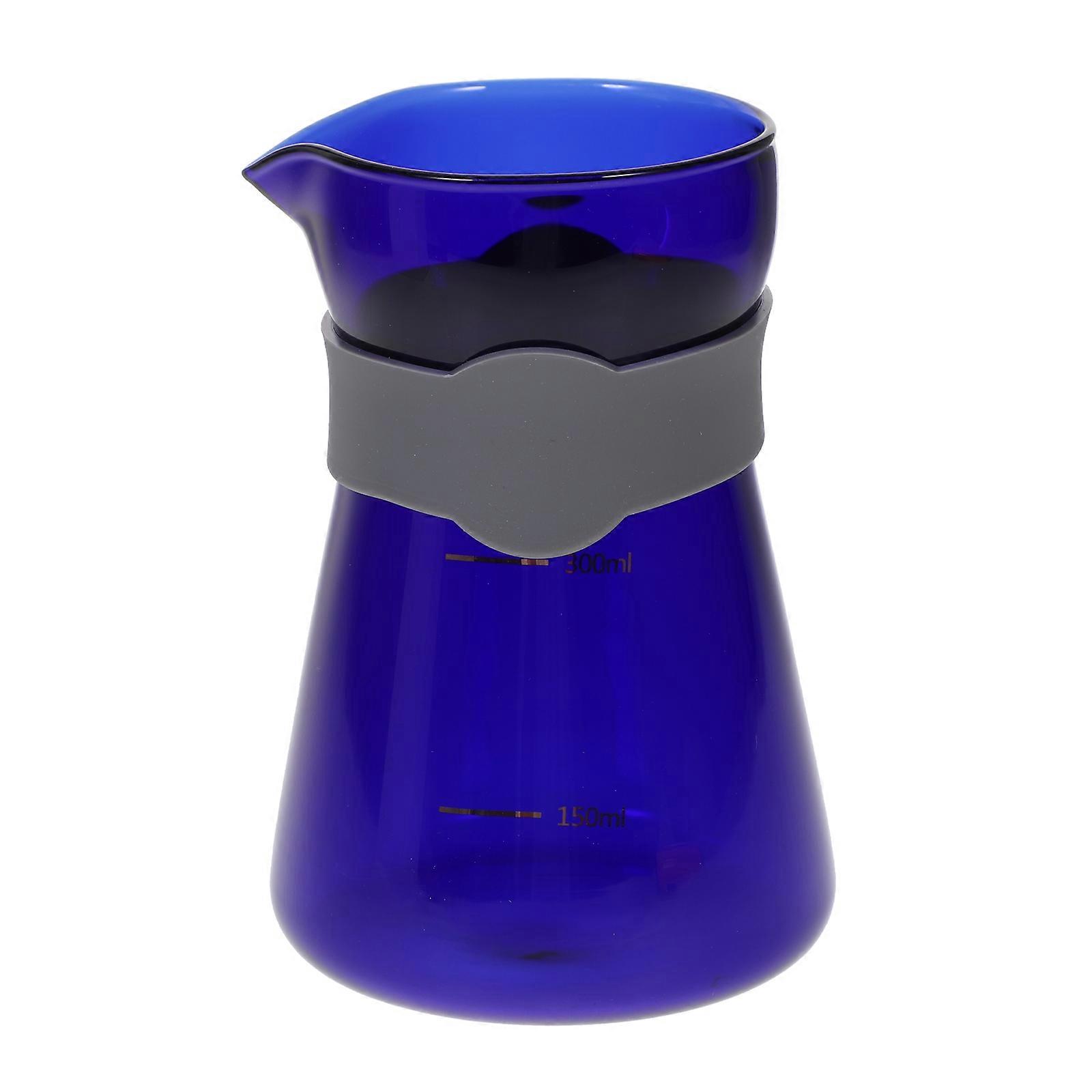 Graduated Glass Coffee Pot, Multi Functional High Temperature Resistant Tea Pot for , Easy to Clean