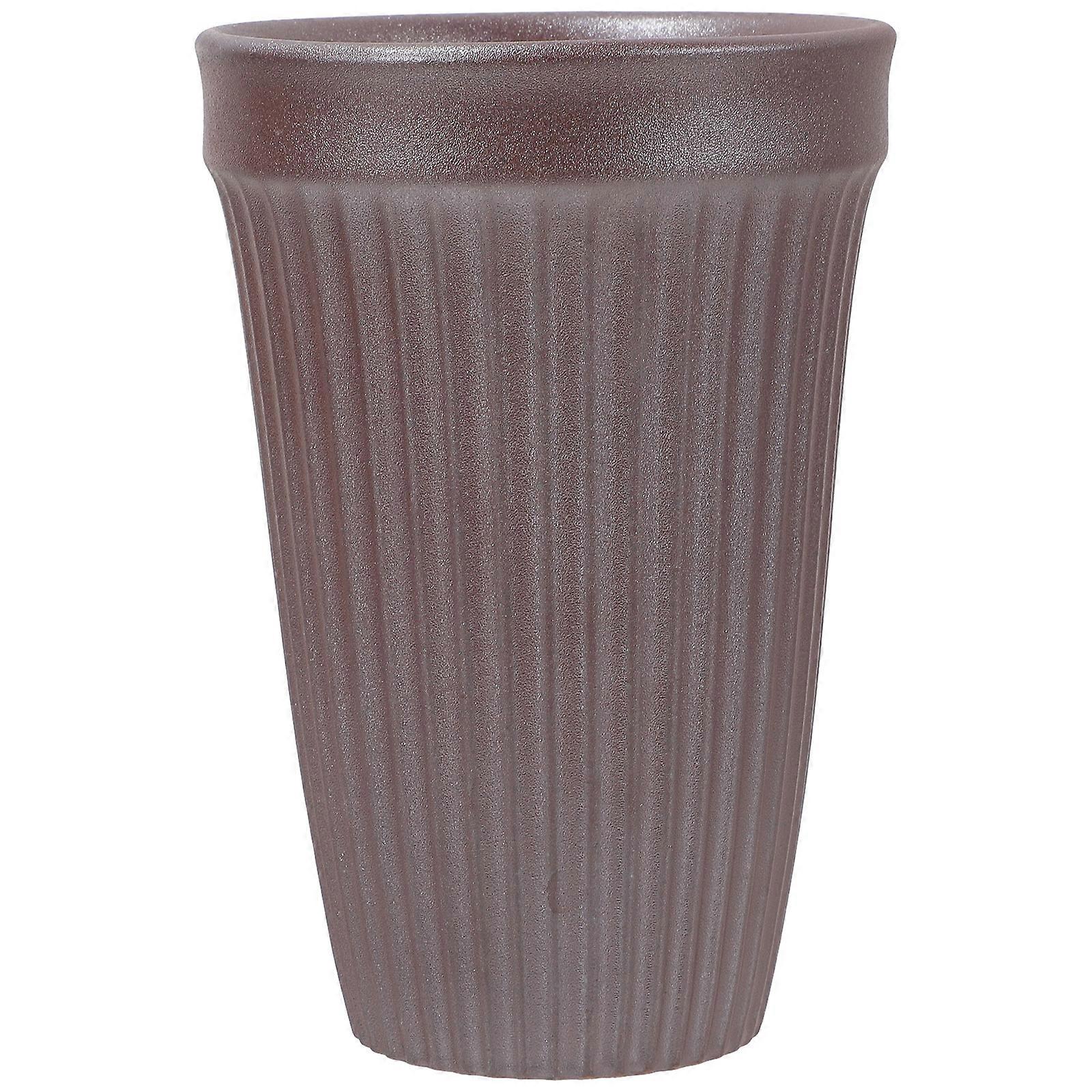 Ceramic Coffee Cups Simple Style Round Shape For Household Use 14x9cm 1Pcs