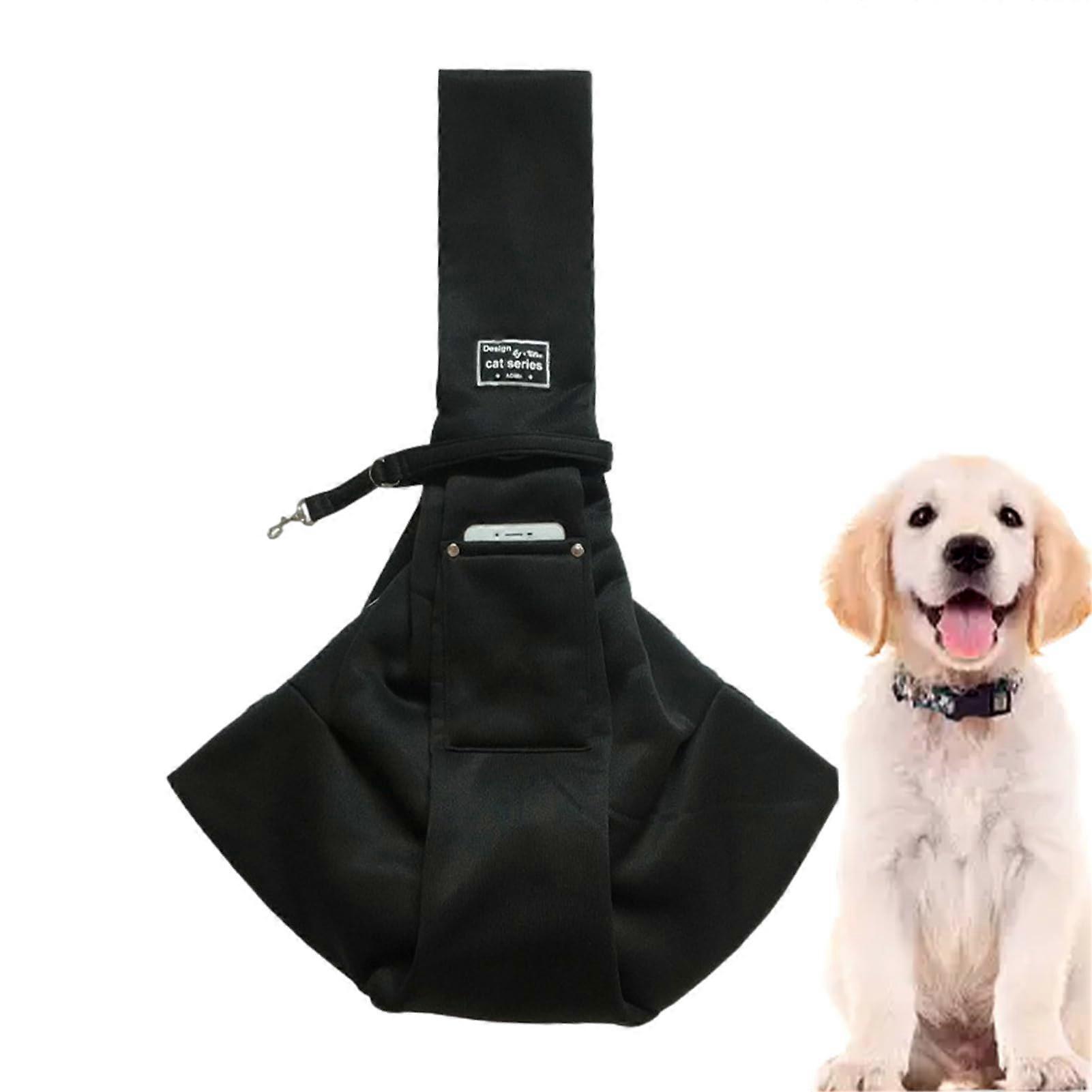 Sling Holder for Cats Adjustable Pet Sling Carrier And Soft Fabric Transport Bag For Small Dogs And Cats