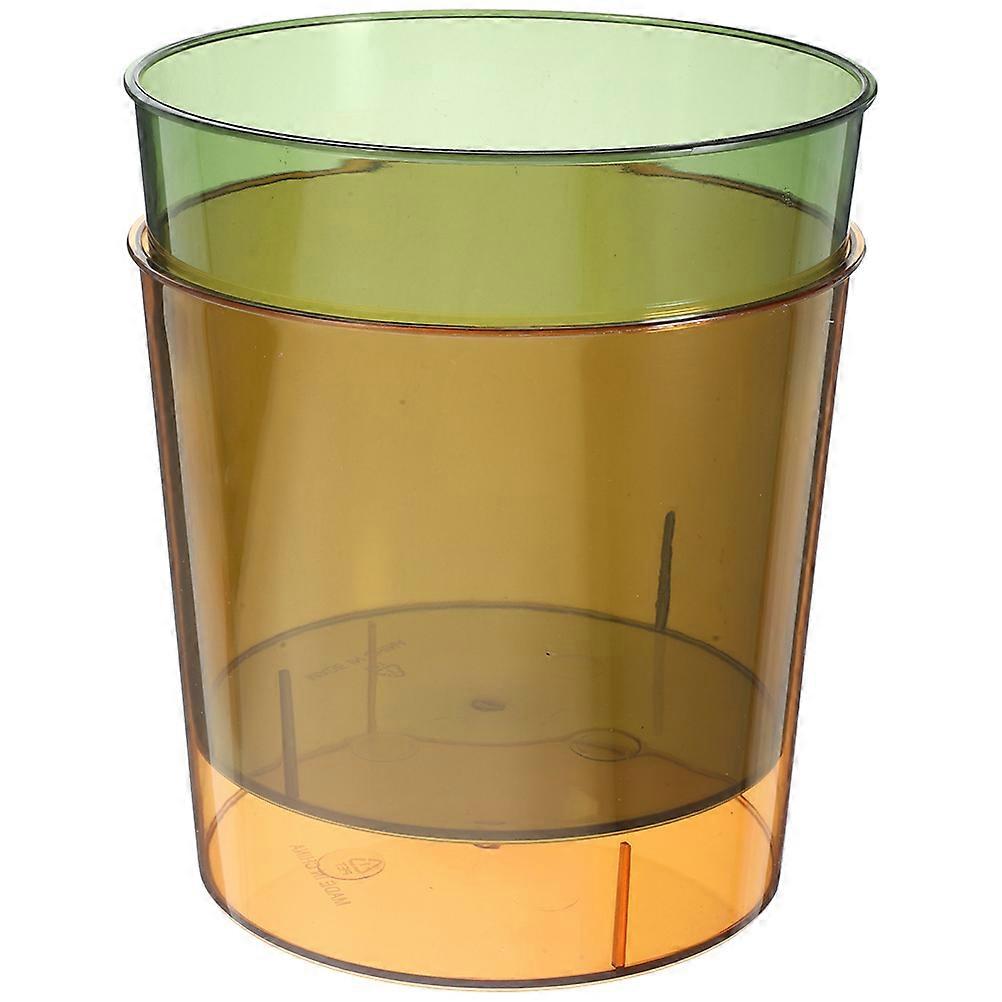 Compact 2 Pack Garbage Can Trash Bin for Home Office Spaces Waste Container for Pets and Practical Use