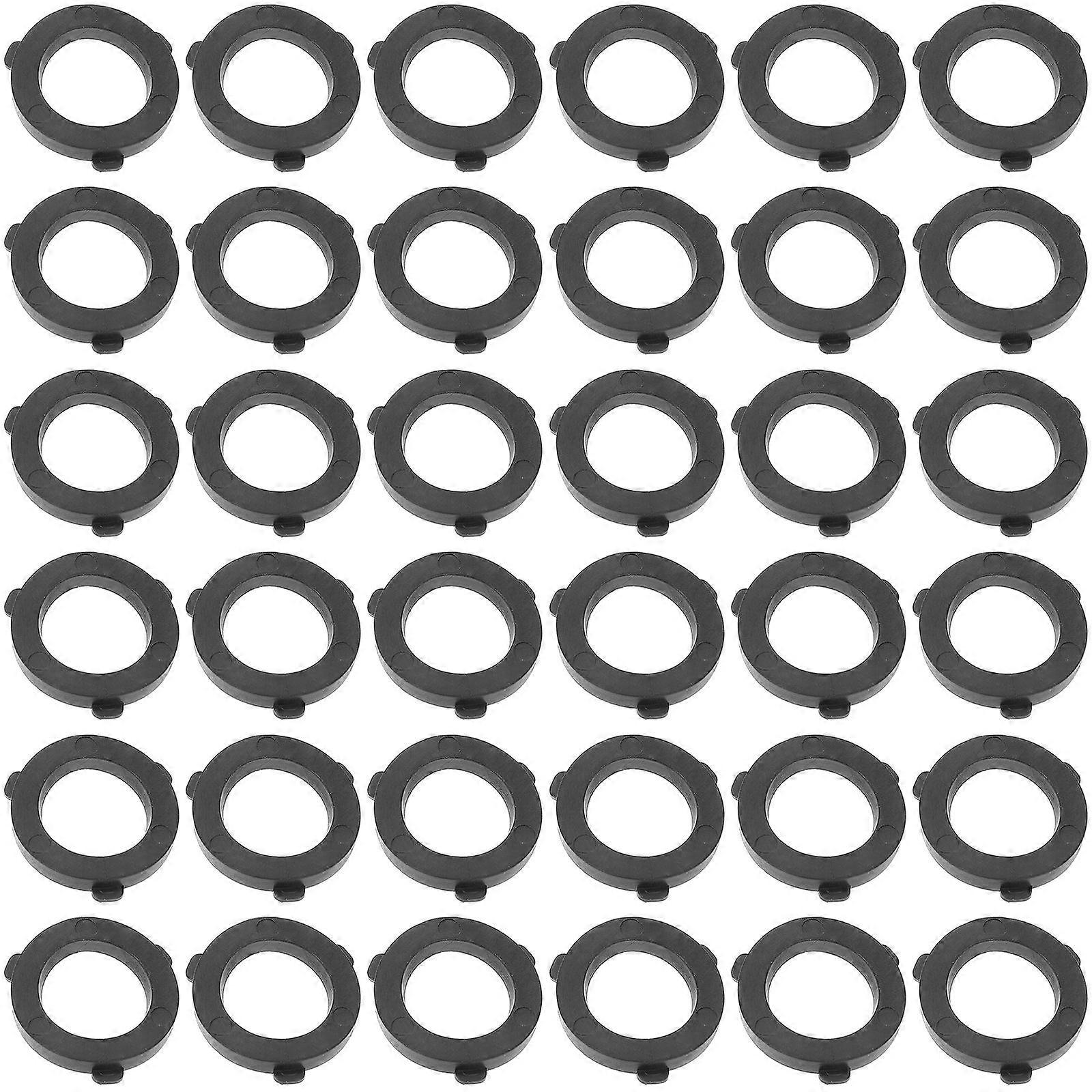50pcs Rubber Hose Washers for Garden Seal Gasket Replacement Flexible, Wear Resistant Small Washers for Irrigation and Plumbing Leak Prevention