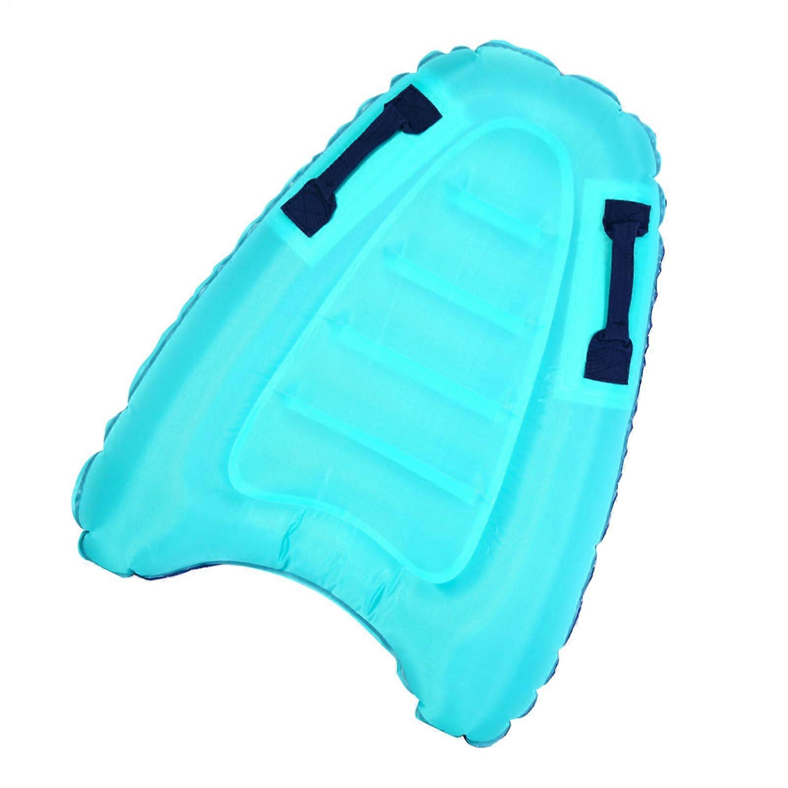 Inflatable Surfboard – Lightweight Water Toy, Wave Rider for the Pool, Soft Handles  Durable, Fun Swimming Accessory, Blue