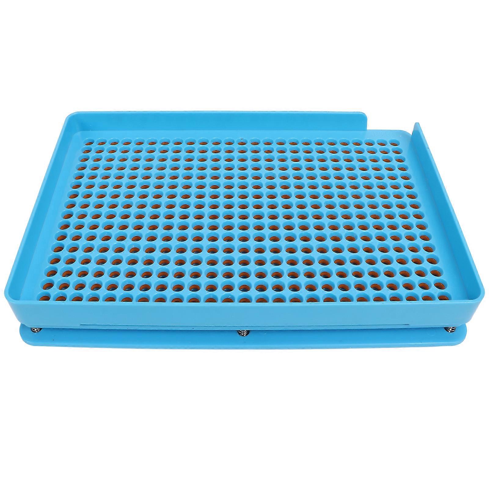 0# 400 Holes Capsule Filling Plate ABS Capsule Filling Machine Version Counter Organizer Holder