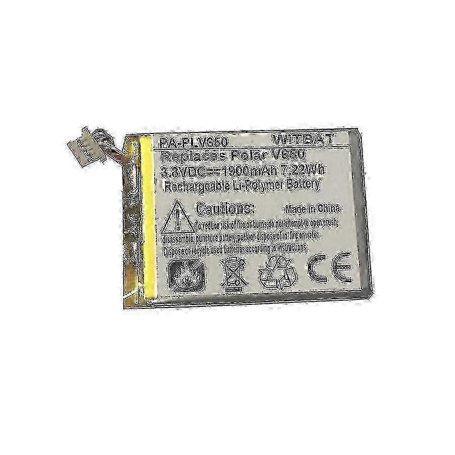 Battery For Polar V650 Gps Cycling Computer