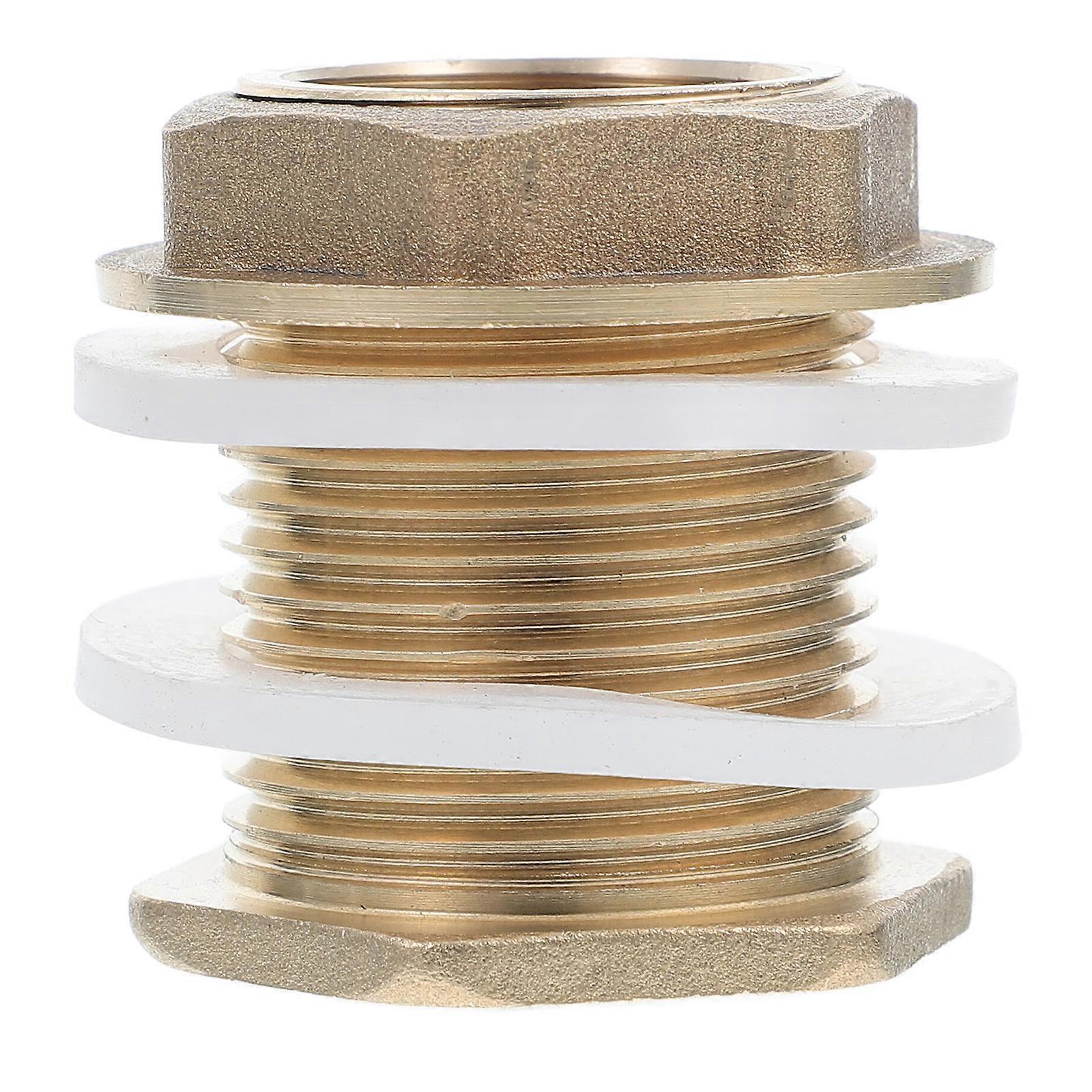 Tank Hose Connector Fitting for Aquariums, Pools, and Rain Barrels – Durable Male Female Thread for Efficient Water Management and Easy Maintenance