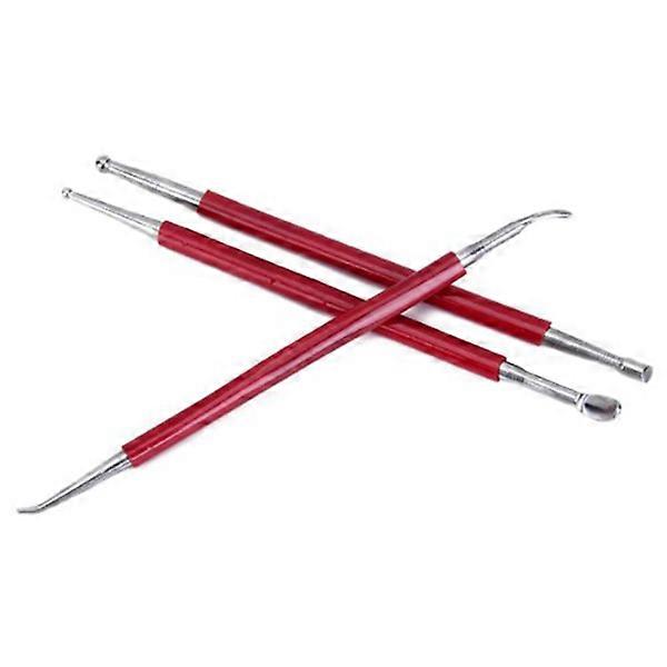 Pottery Tools Tool Set Kit For Pottery Making Art Projects Double Shaped Heads 3Set