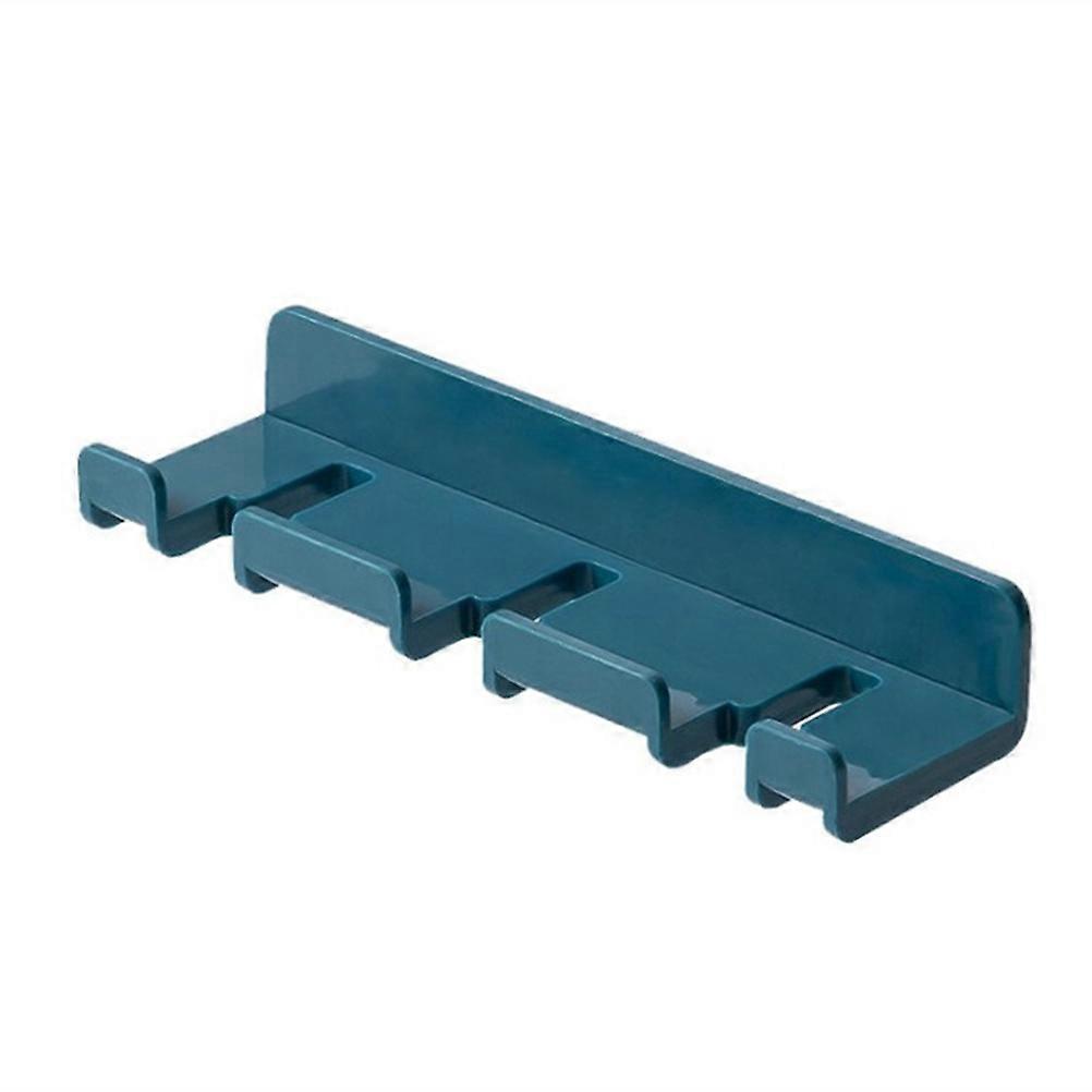 Bathroom Toothbrush Holders Wall Mounted Rack Apartments Users 5.3×1.6×0.8in Concise Design 2Pcs