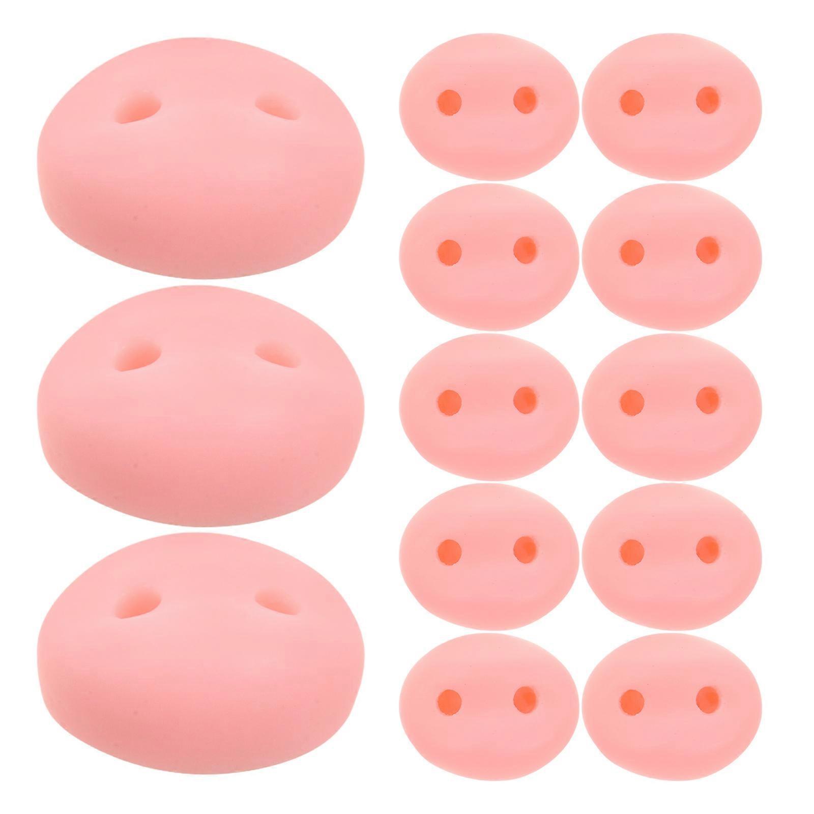 50pcs Doll Nose Accessories for DIY Crafts Unique Resin Nose Props for Doll Making and Creative Projects