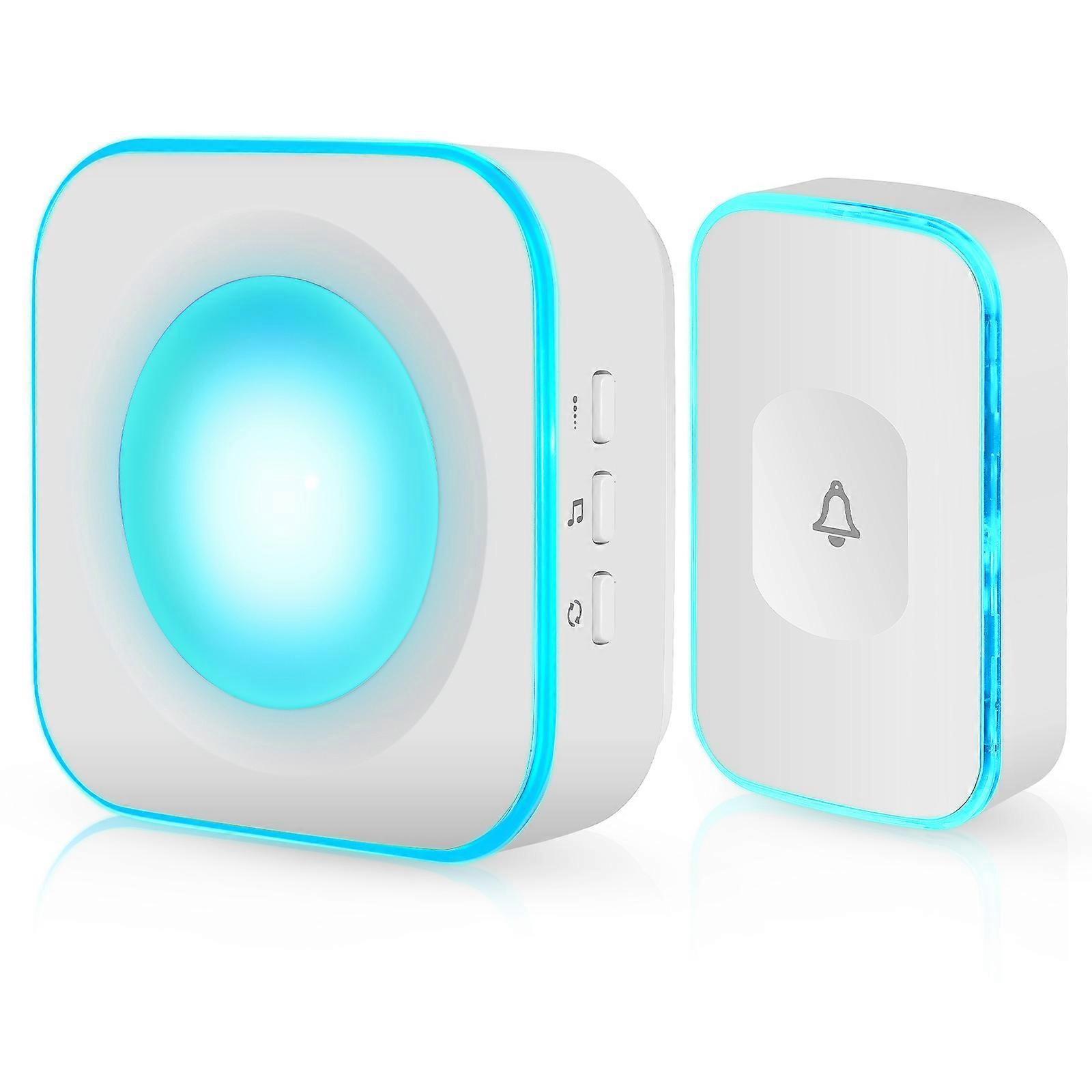 Wireless Doorbell Design General Users Clear Sound Night Vision 1Set