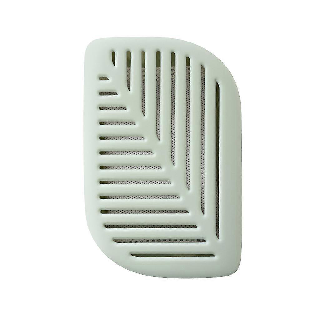Refrigerator Accessories Fridge Containers Deodorizing Box for Indoor Use Beige 10x10x1.8cm Air Freshening 3Pcs