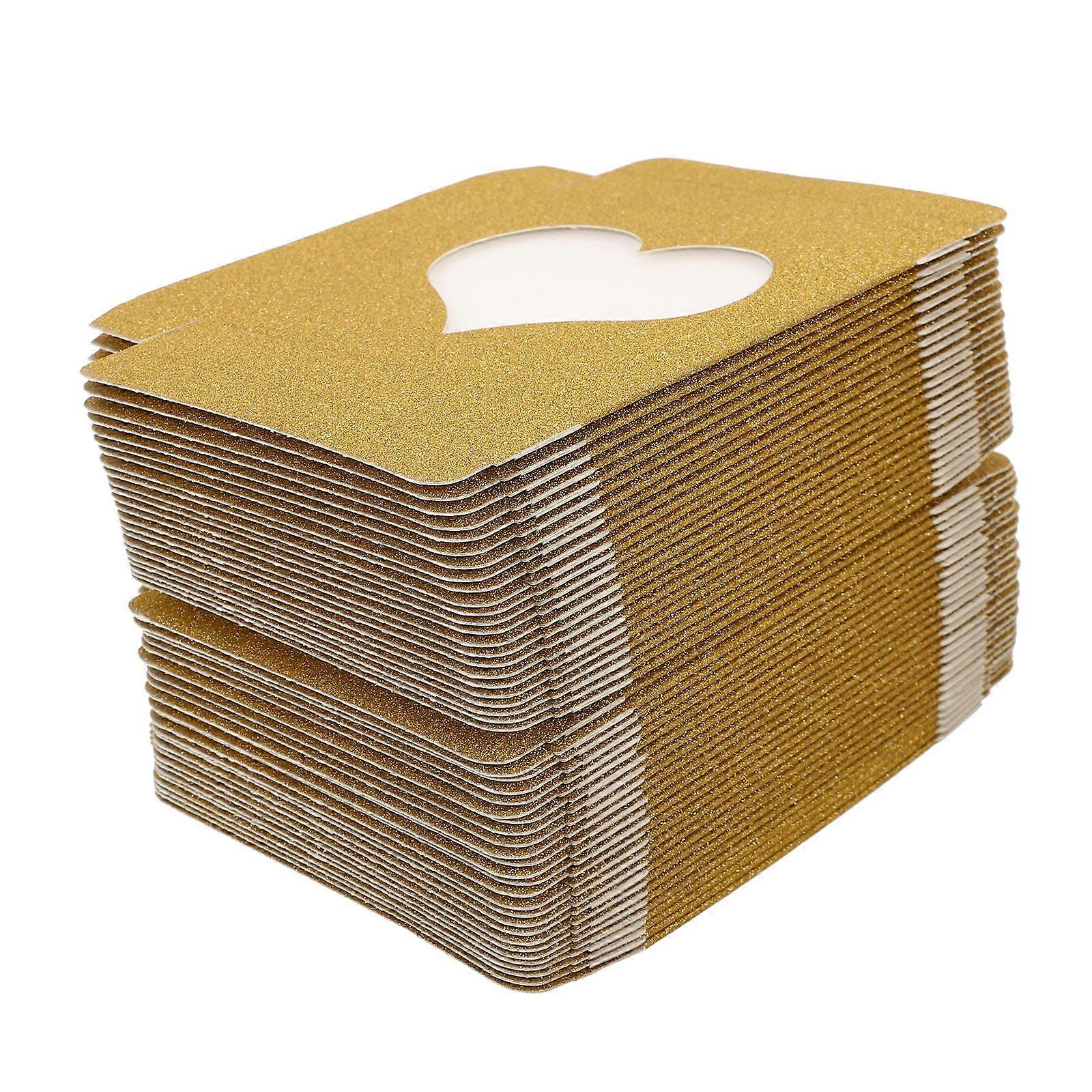 50pcs Glitter False Eyelash Box Empty Storage Box for Lash Container