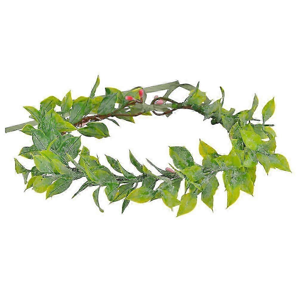 Bride Krans Hodeplagg Kvinner Krans Blomst Hodeplagg Bride Head dekorasjon