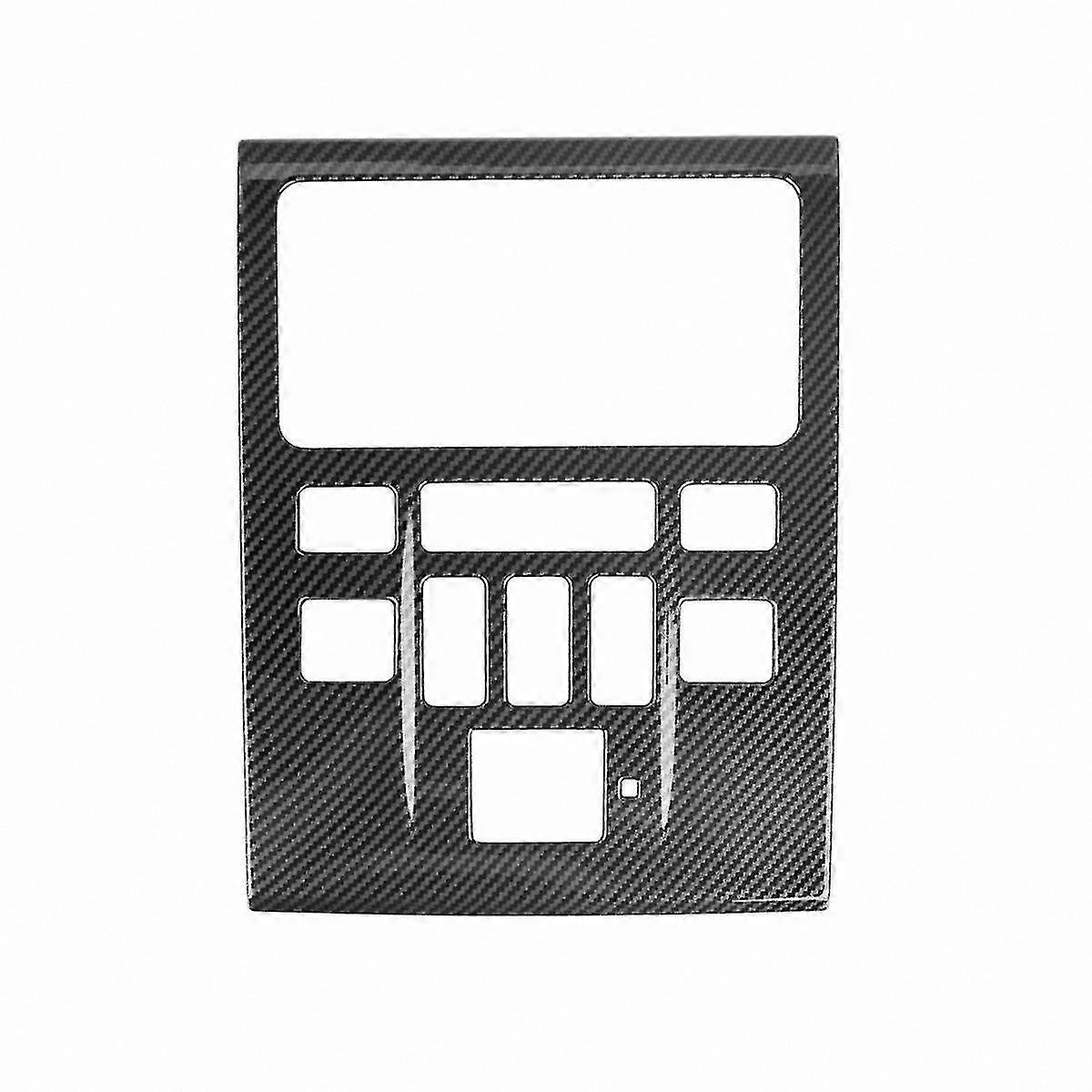 Carbon Fiber Style Front Reading Light Frame for Alphard/Vellfire 40 Series Interior Trim Accessory