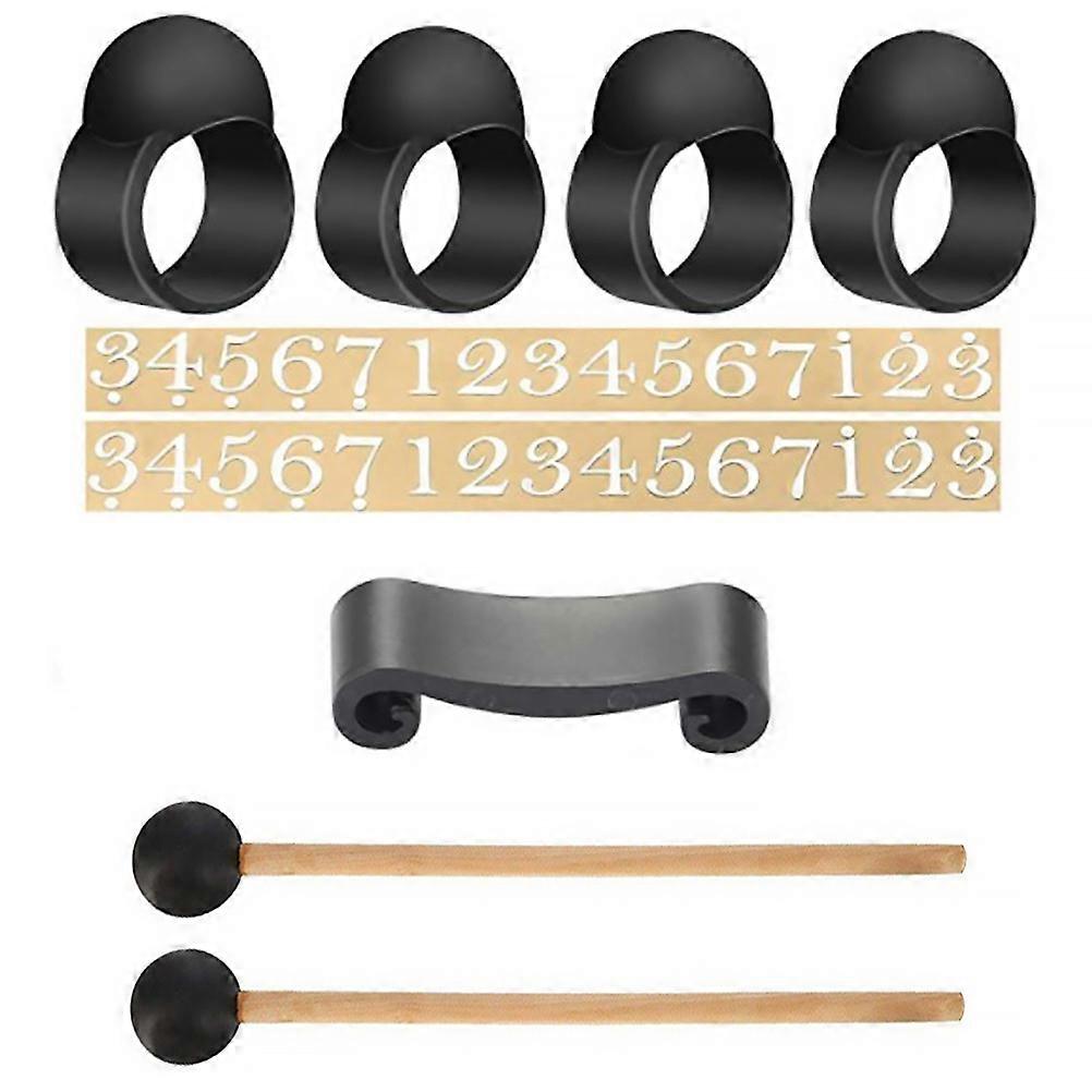 Pan Drum Finger Picks Set – Essential Accessories Kit for Tongue Drum Players, Reduced Noise, Complete Percussion Instrument Supplies