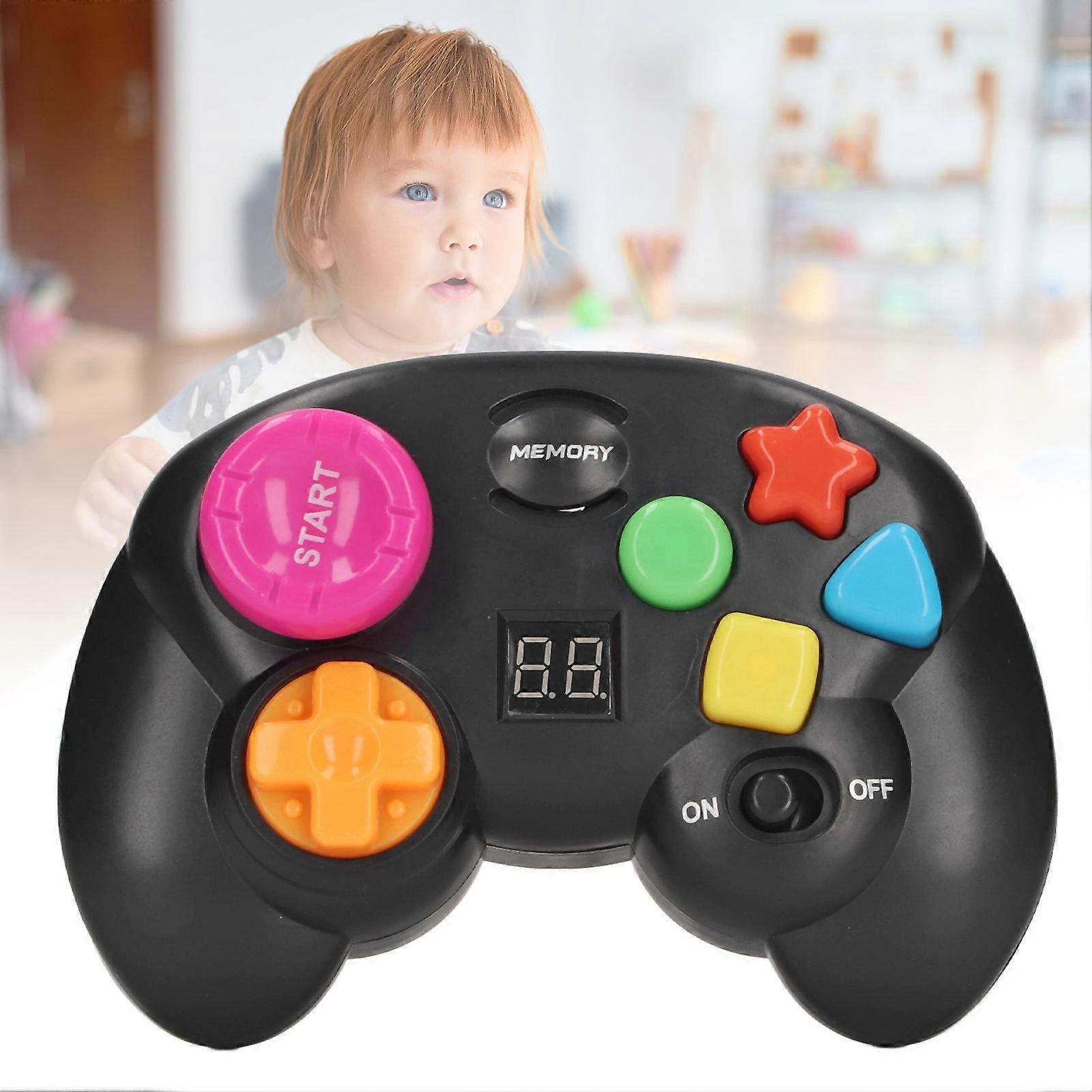 Electronic Memory Run Game Interactive Classic Flashing Memory Handheld Game with Light Sound 