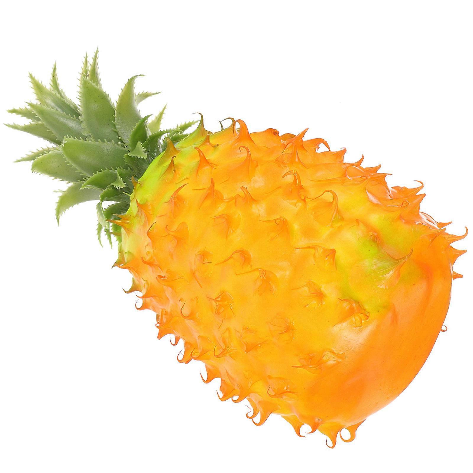 Realistic Simulation Pineapple Decor for Kitchen and Home Decoration Multi Color PU Foam