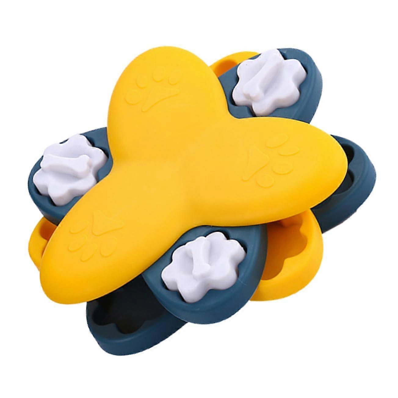 Pet Feeding Bowl Rotating Learning Toy for Safe Feeding Small and Large Pets, Durable and Interactive Design