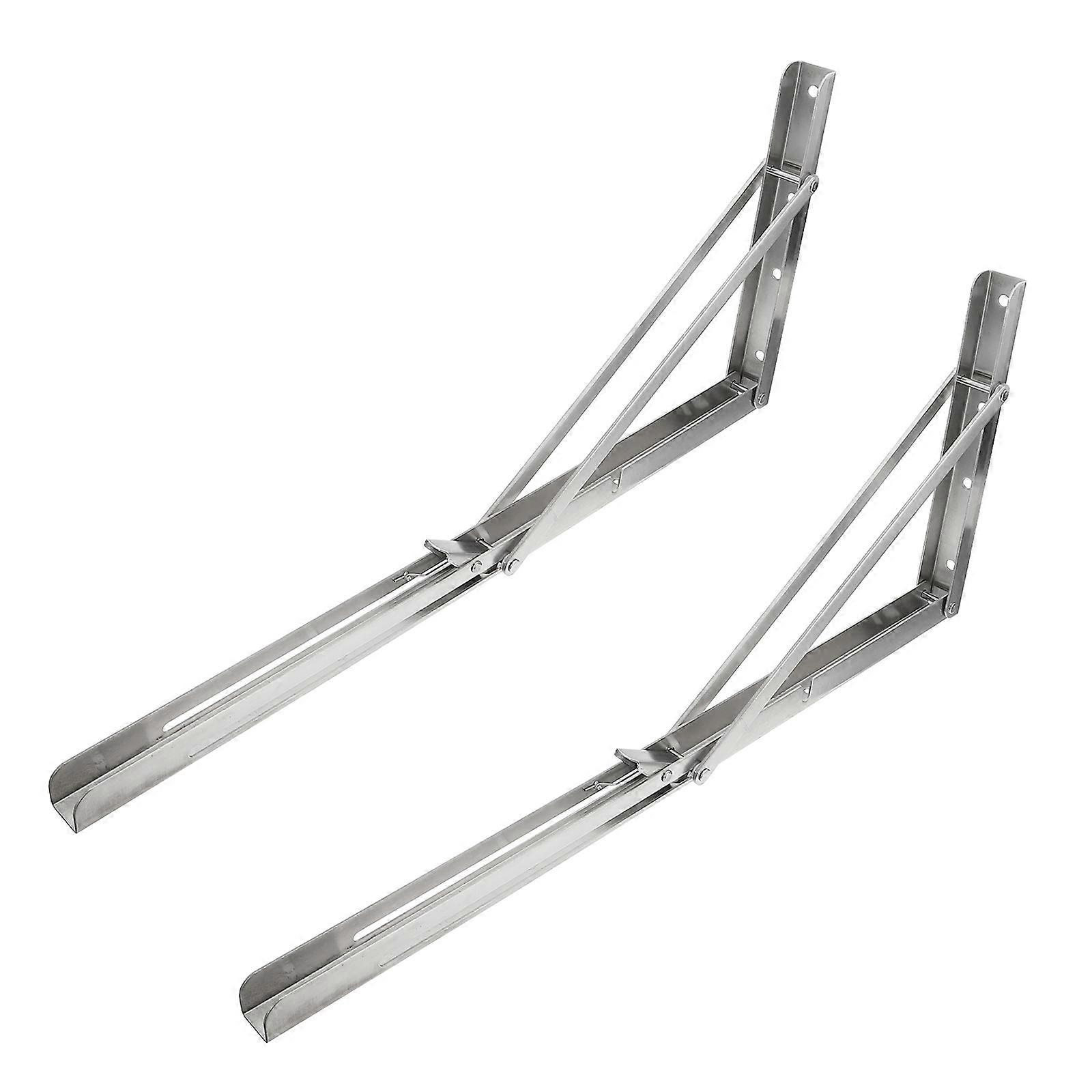 Compact Desk Bracket, Foldable Wall Supports for Shelves, Professional Grade
