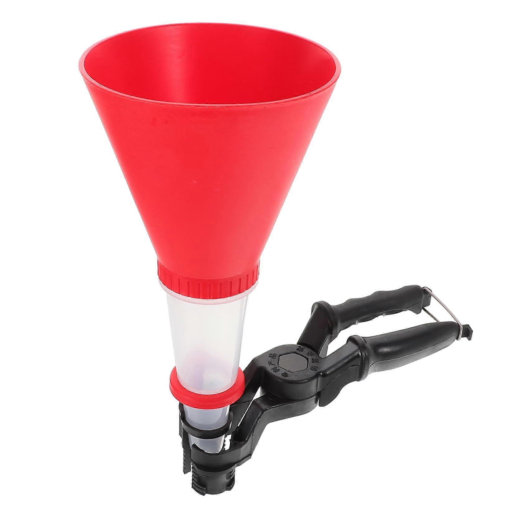 Oil Funnel Large Capacity Wide Neck Overflow, Oil Pan Filling Funnel For Car, Oil Change Coolant Funnel