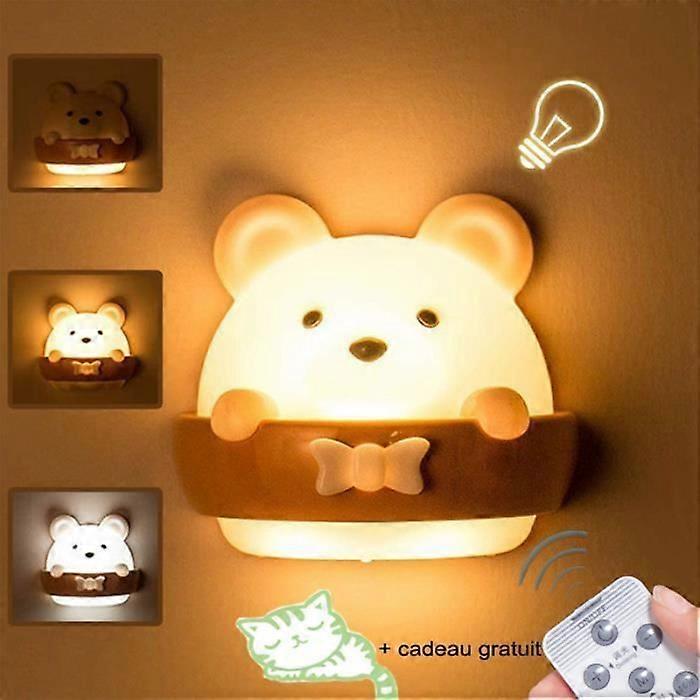Baby Night Light - YTY-CD - 3 Lighting Modes - Remote Control - Rechargeable