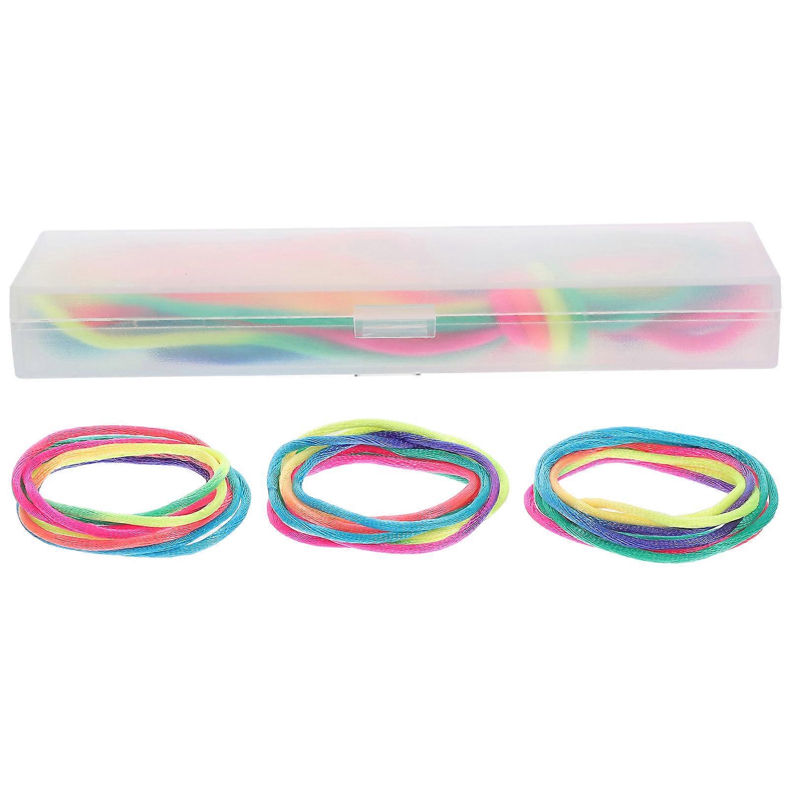 1 Set of Cats Cradle String Interactive Hand Game Finger Toys for Kids