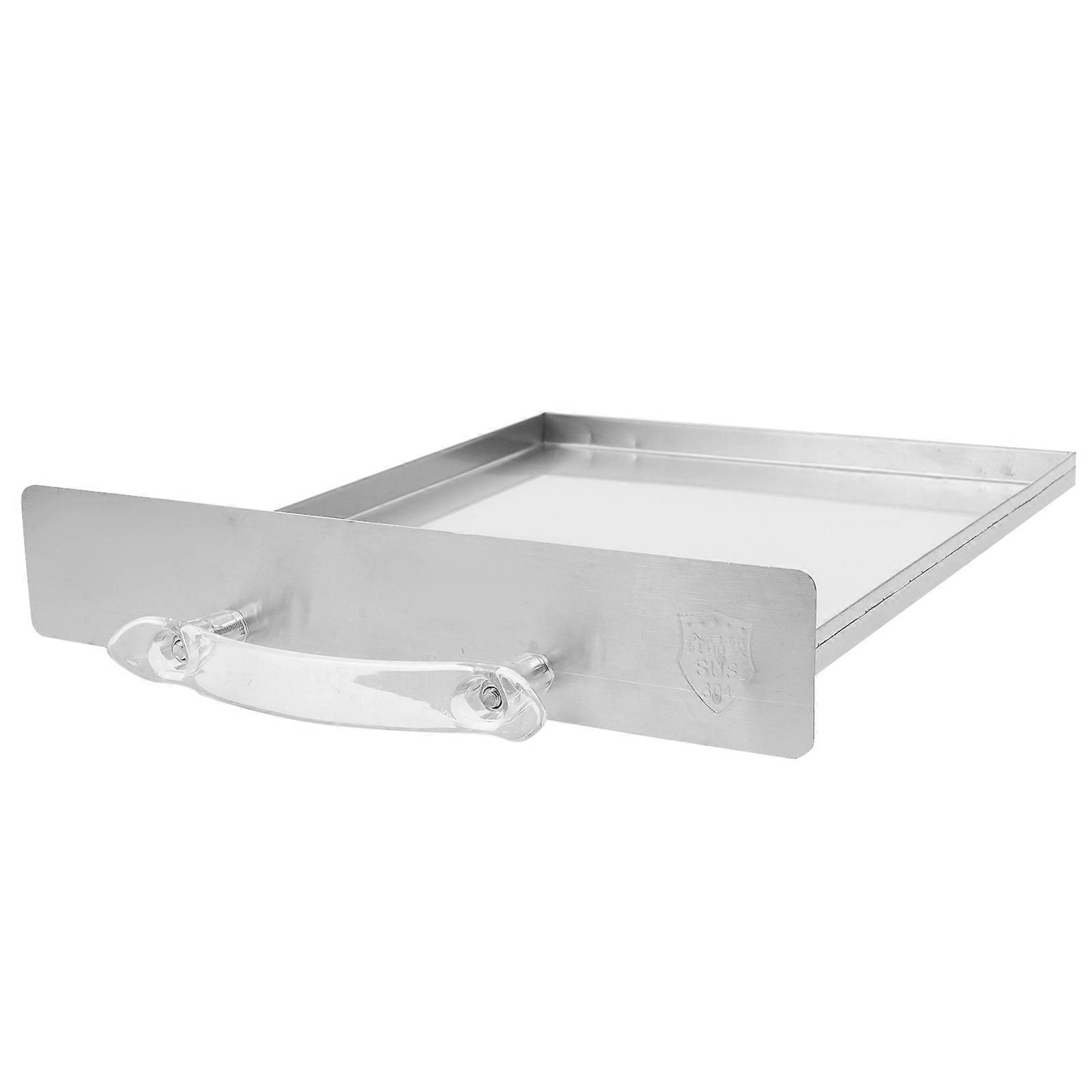 Stainless Steel Steaming Tray for Home Use and Versatile 1 Piece Silver Color