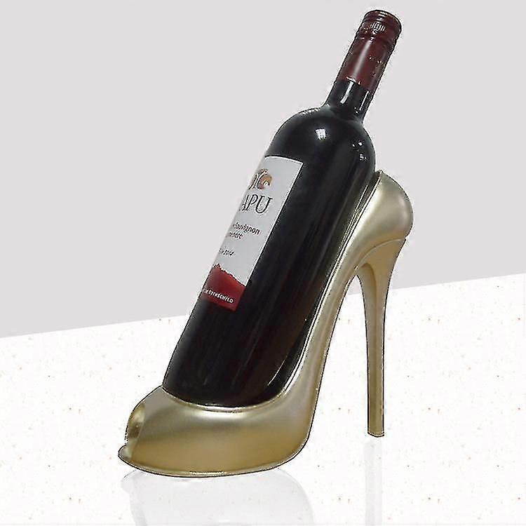 Elegant High Heel Wine Rack for Tabletop or Kitchen Decor