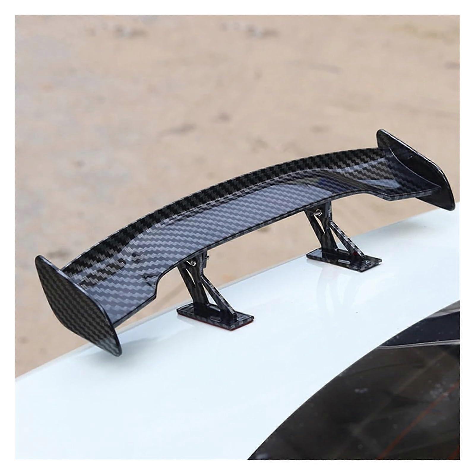 Spoiler Wing Car Universal For Mini Carbon Fiber Look Tail Wing For Mini Modified Models