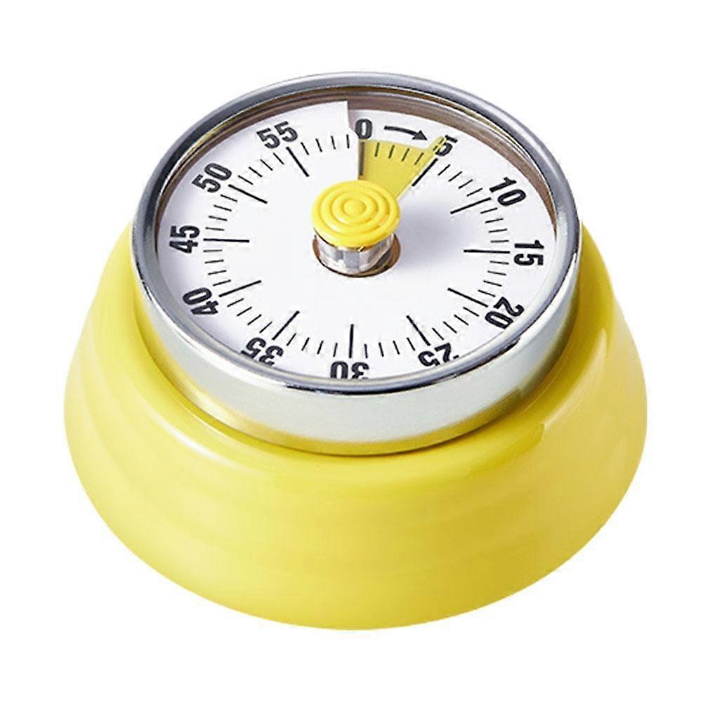 Stainless Steel Mechanical Timer Precise Kitchen Cooking Timer Durable Easy To Operate Multifunction Lab Sports Event Tool