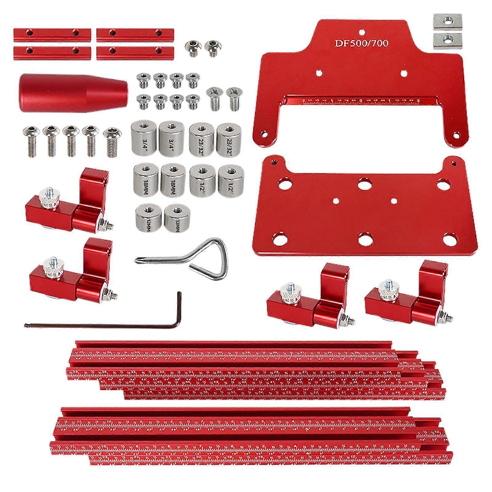 Parallel guide for woodworking  Aluminum alloy sliding rail  Cutting assistant tool for woodworking and panel assembly